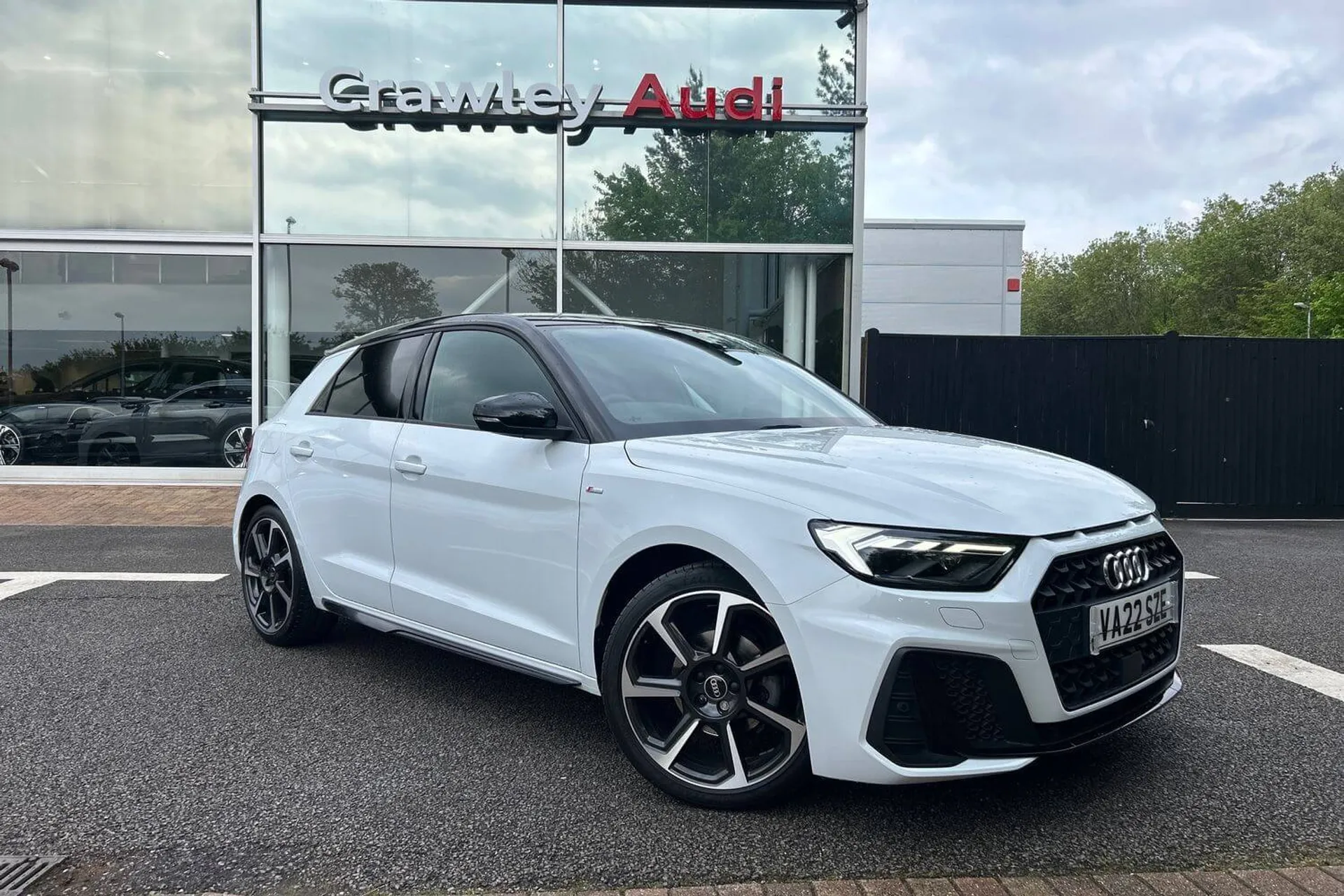 Audi A1 focused image