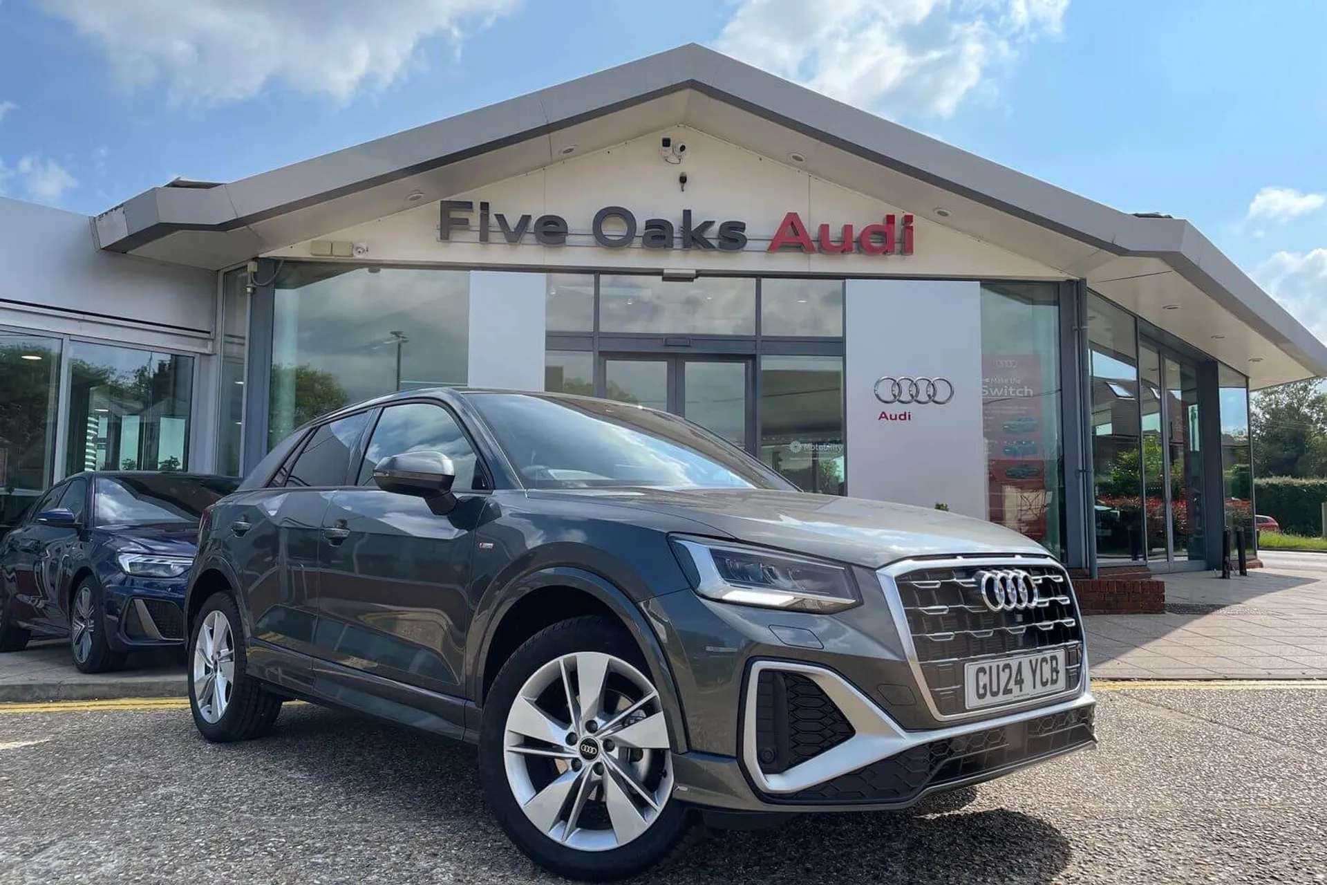 Audi Q2 focused image