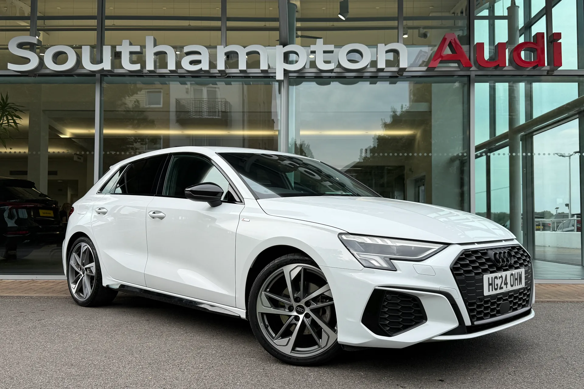Audi A3 focused image