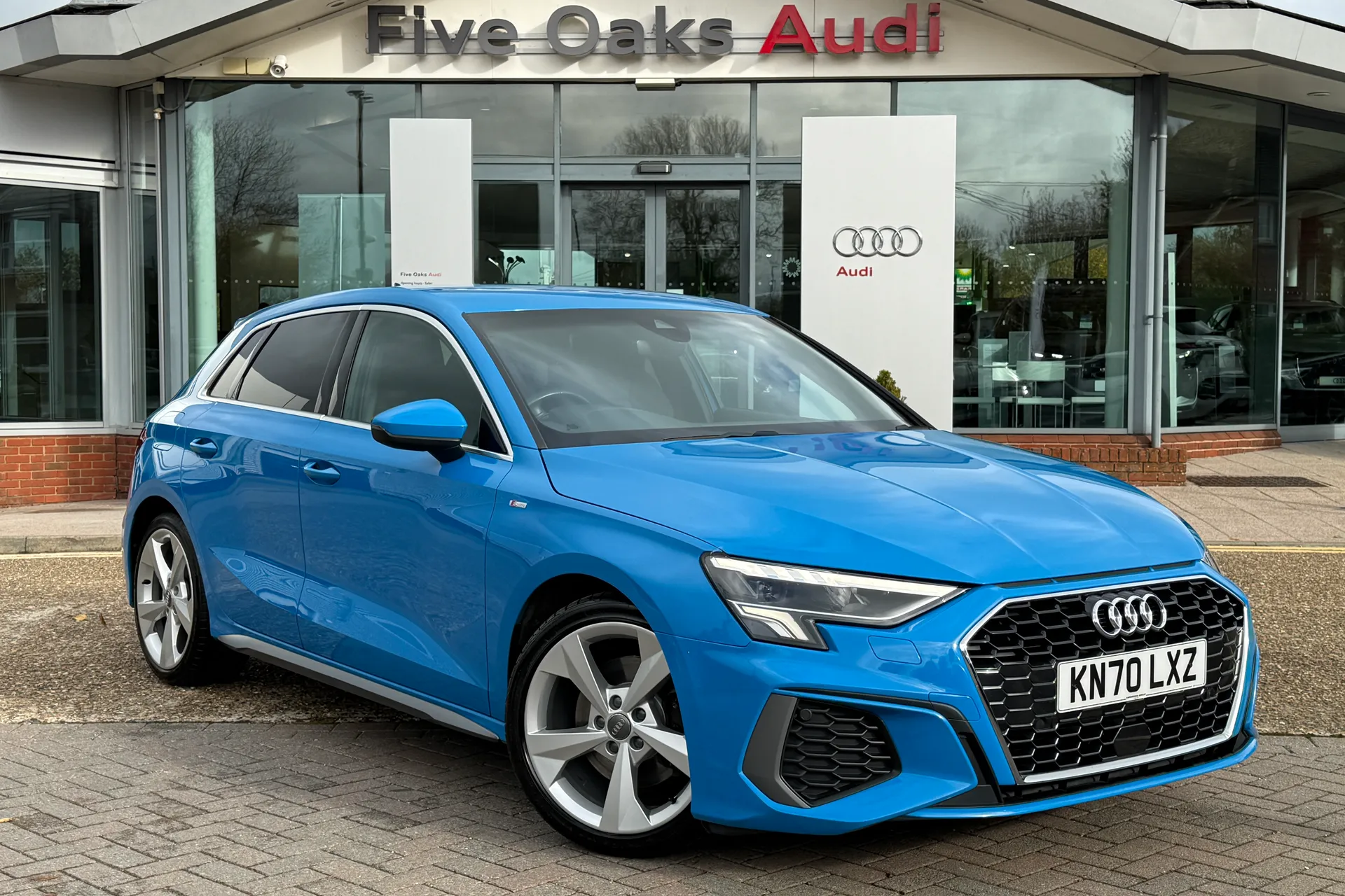 Audi A3 focused image