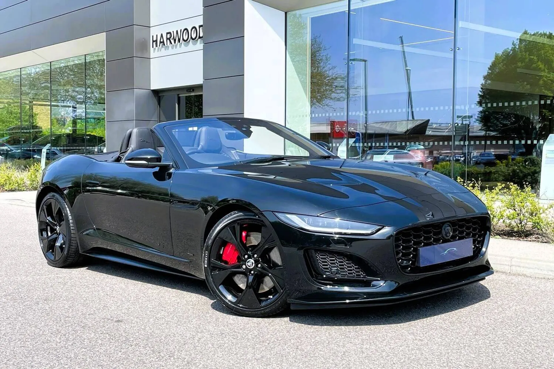 Jaguar F-TYPE focused image