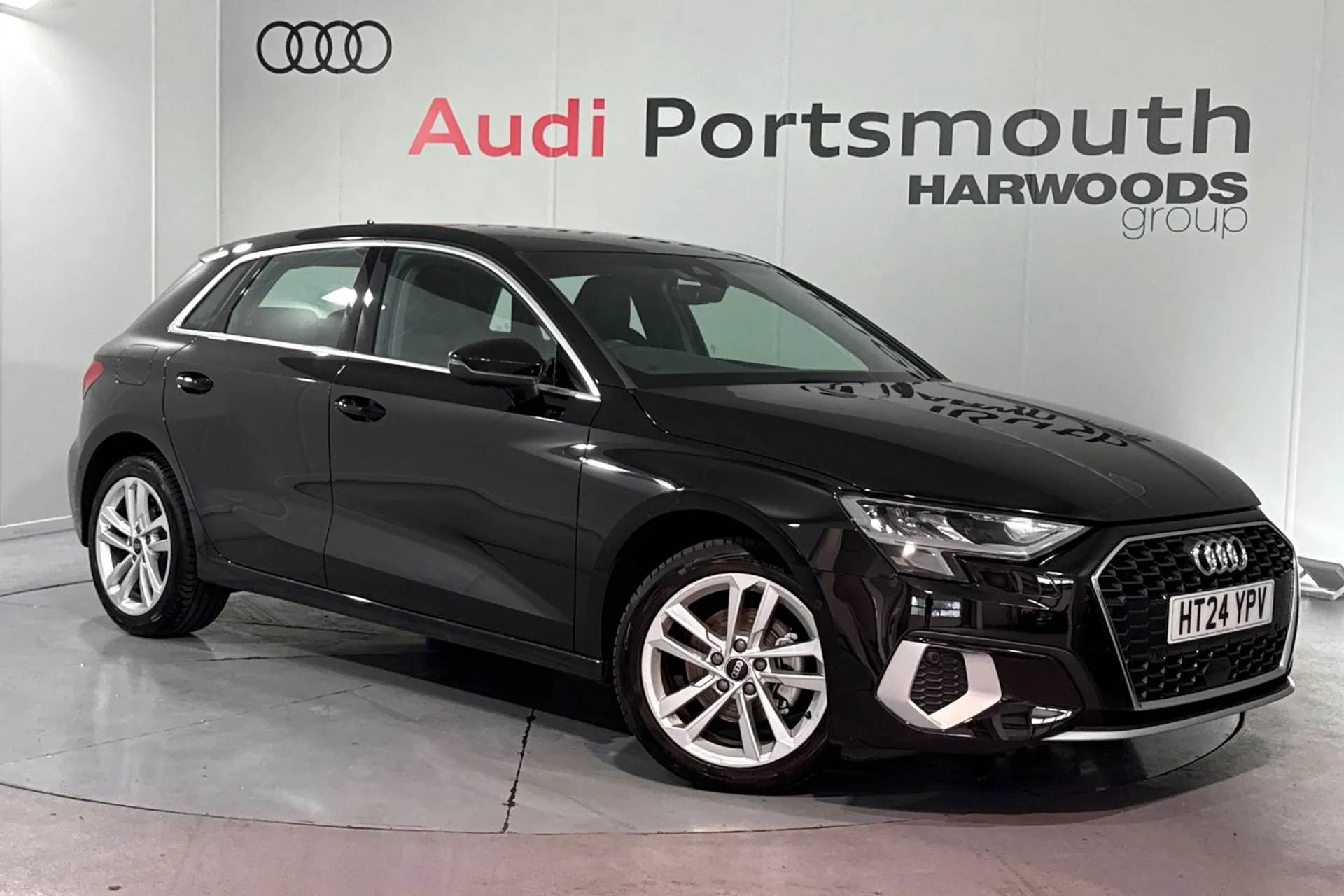 Audi A3 focused image