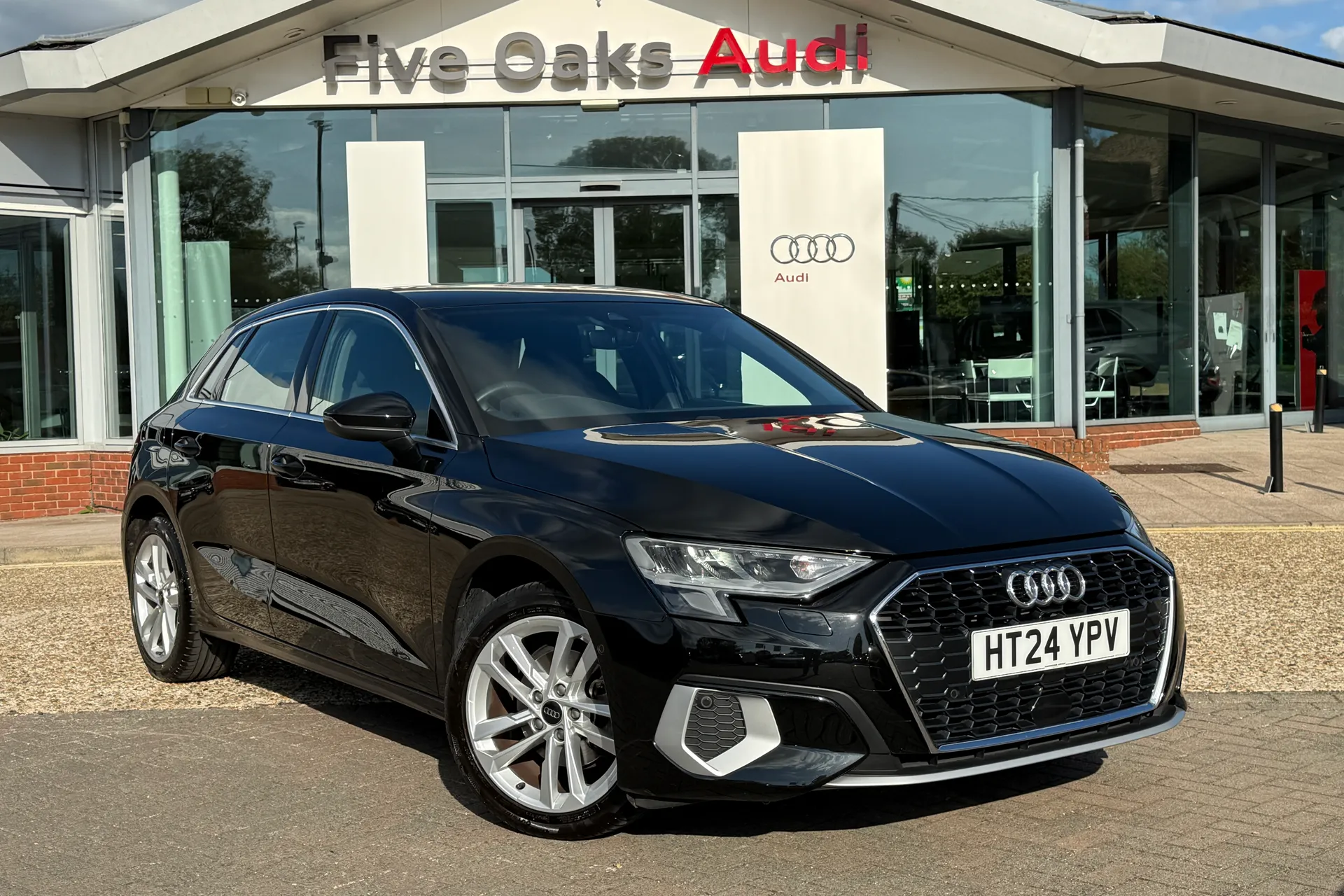Audi A3 focused image