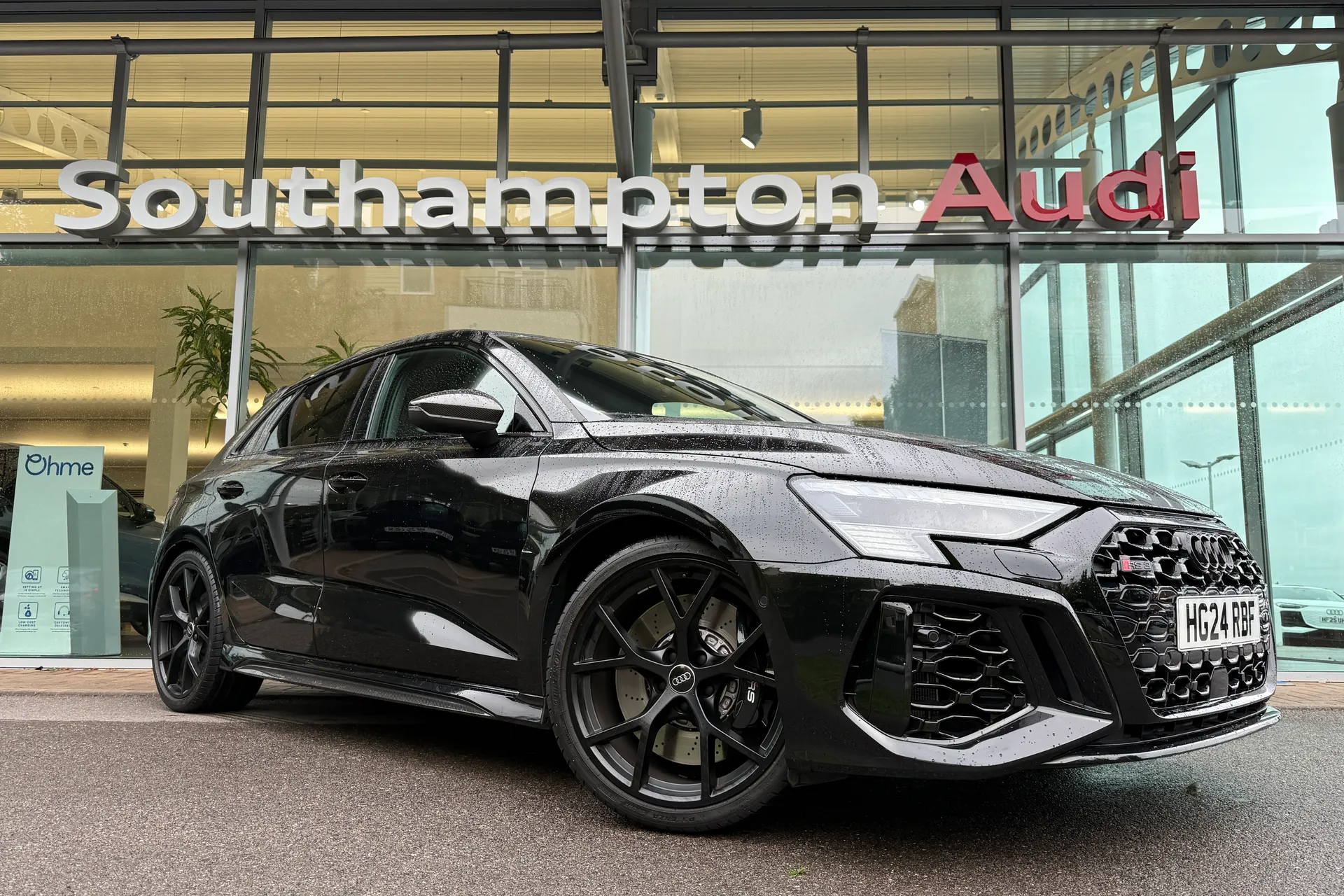 Audi RS3 focused image