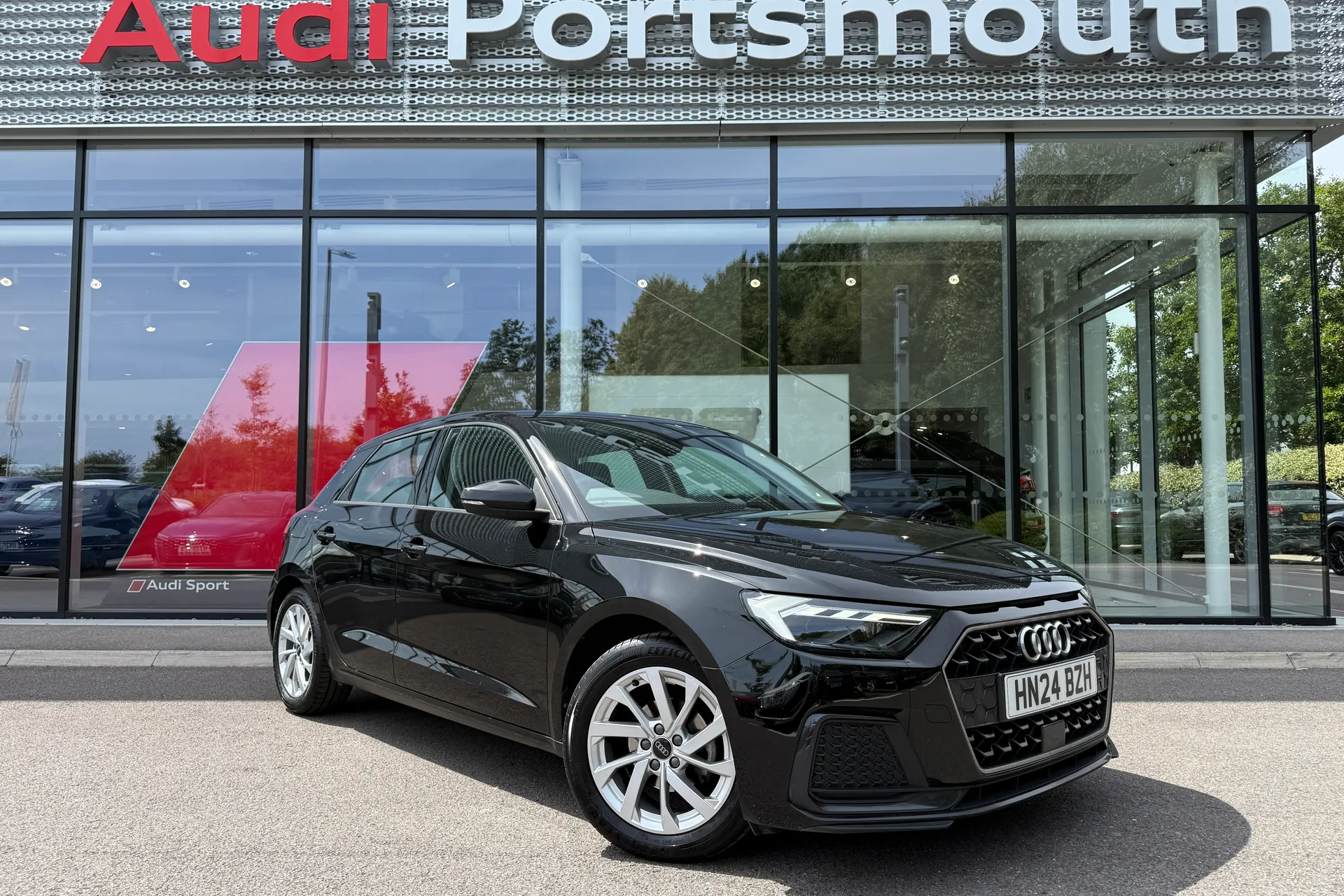 Audi A1 focused image