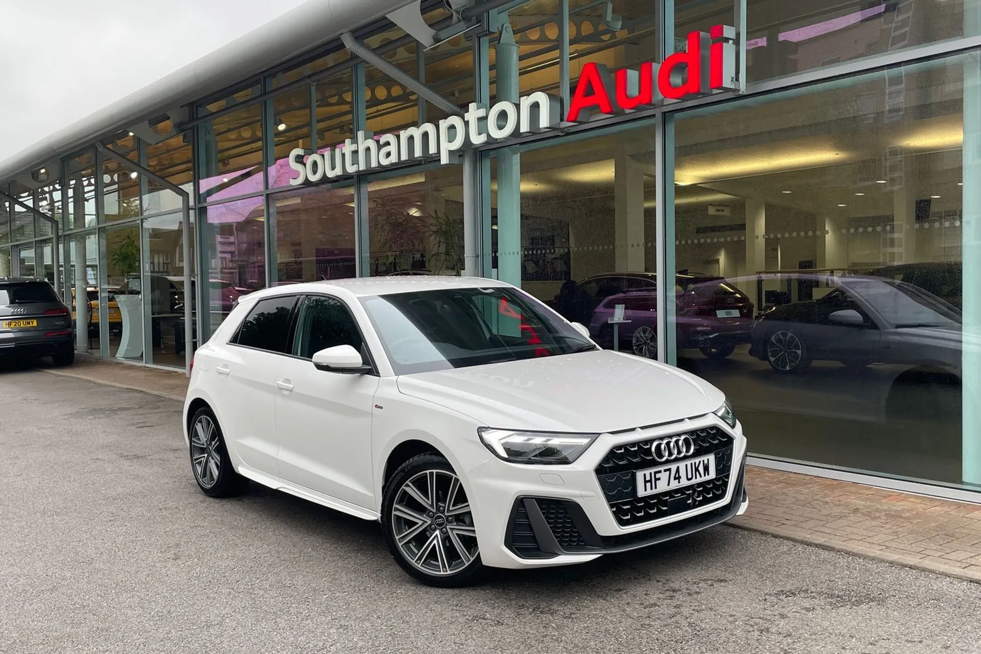Audi A1 focused image