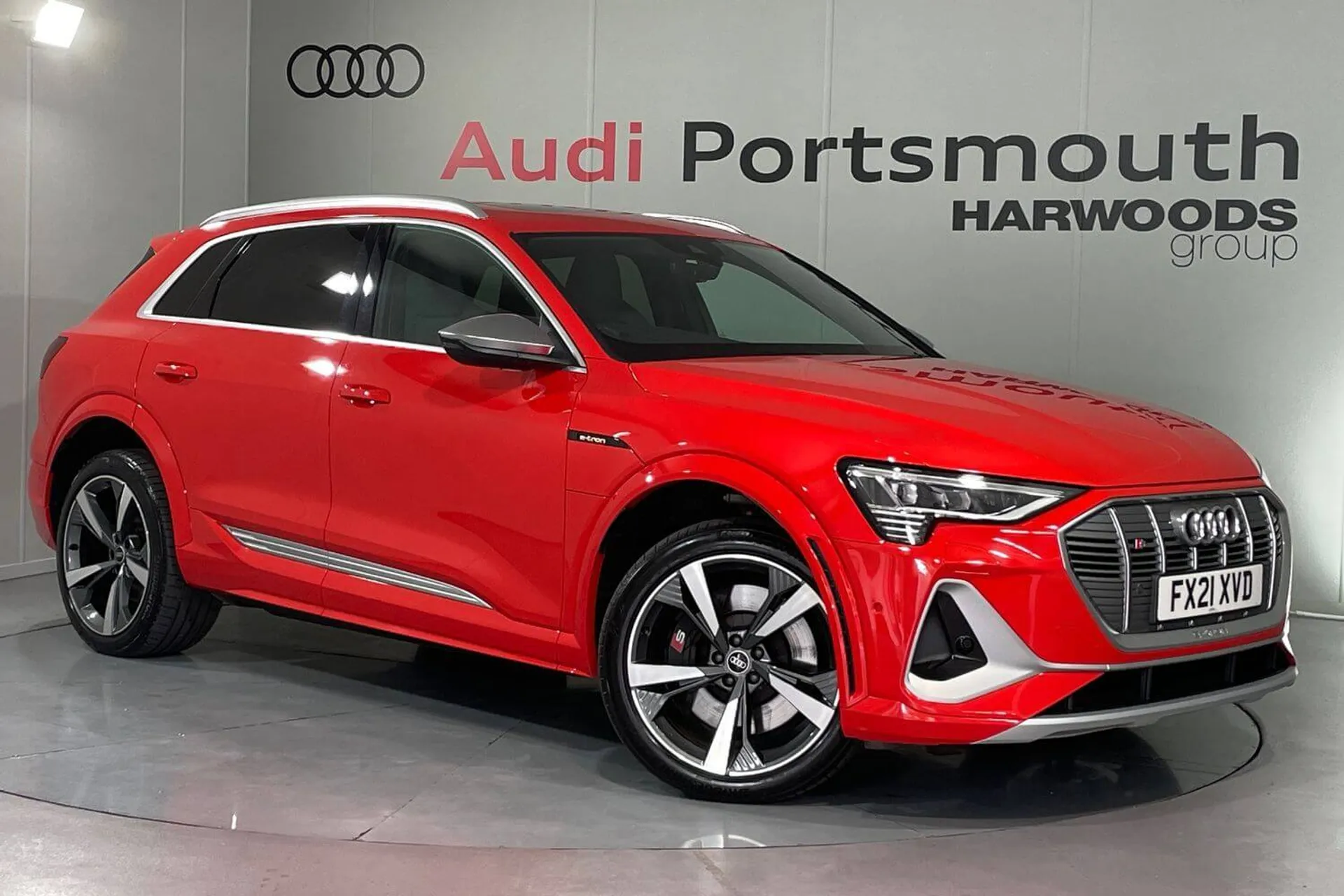 Audi e-tron focused image