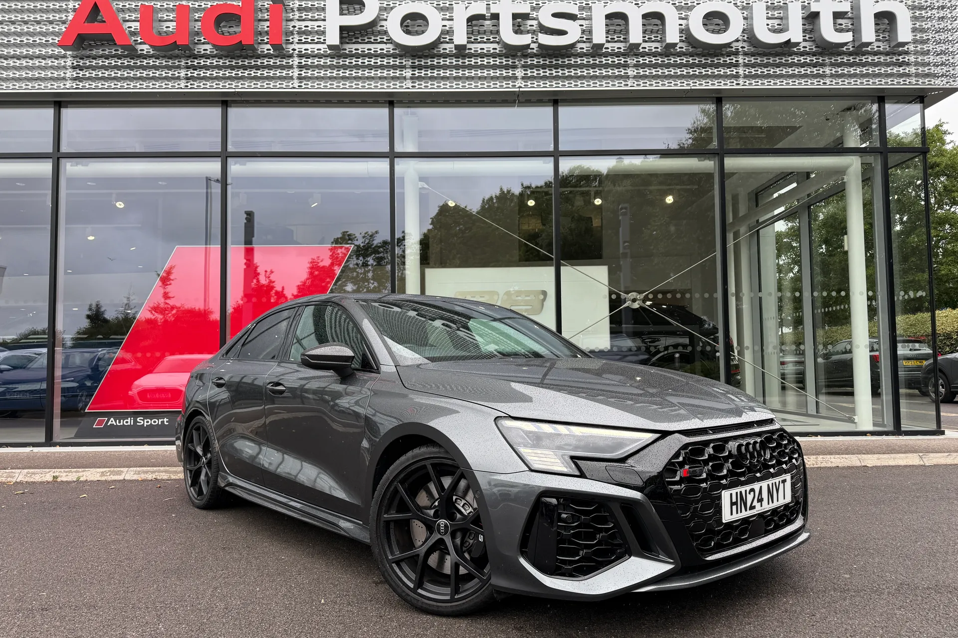 Audi RS3 focused image