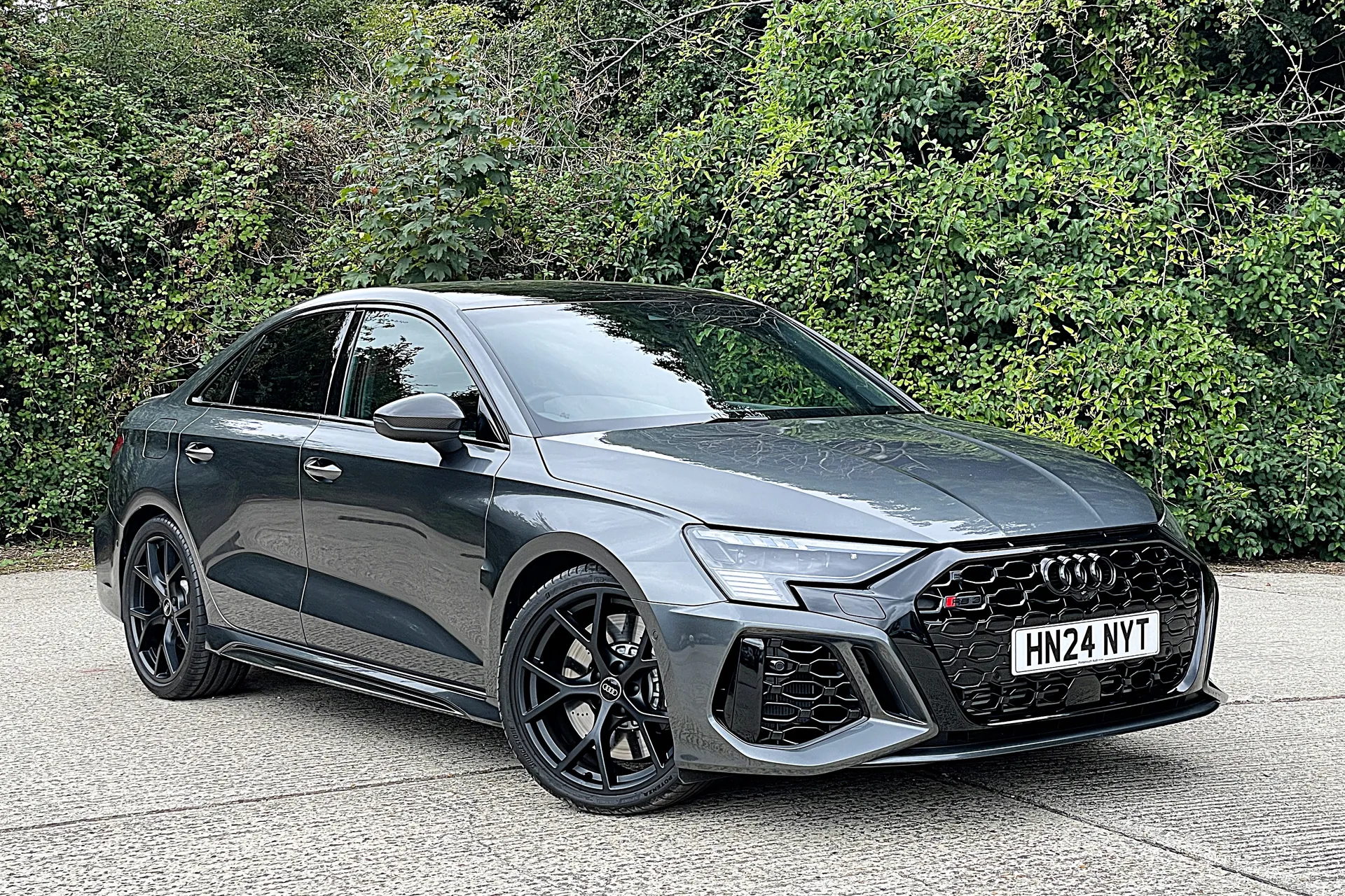 Audi RS3 focused image