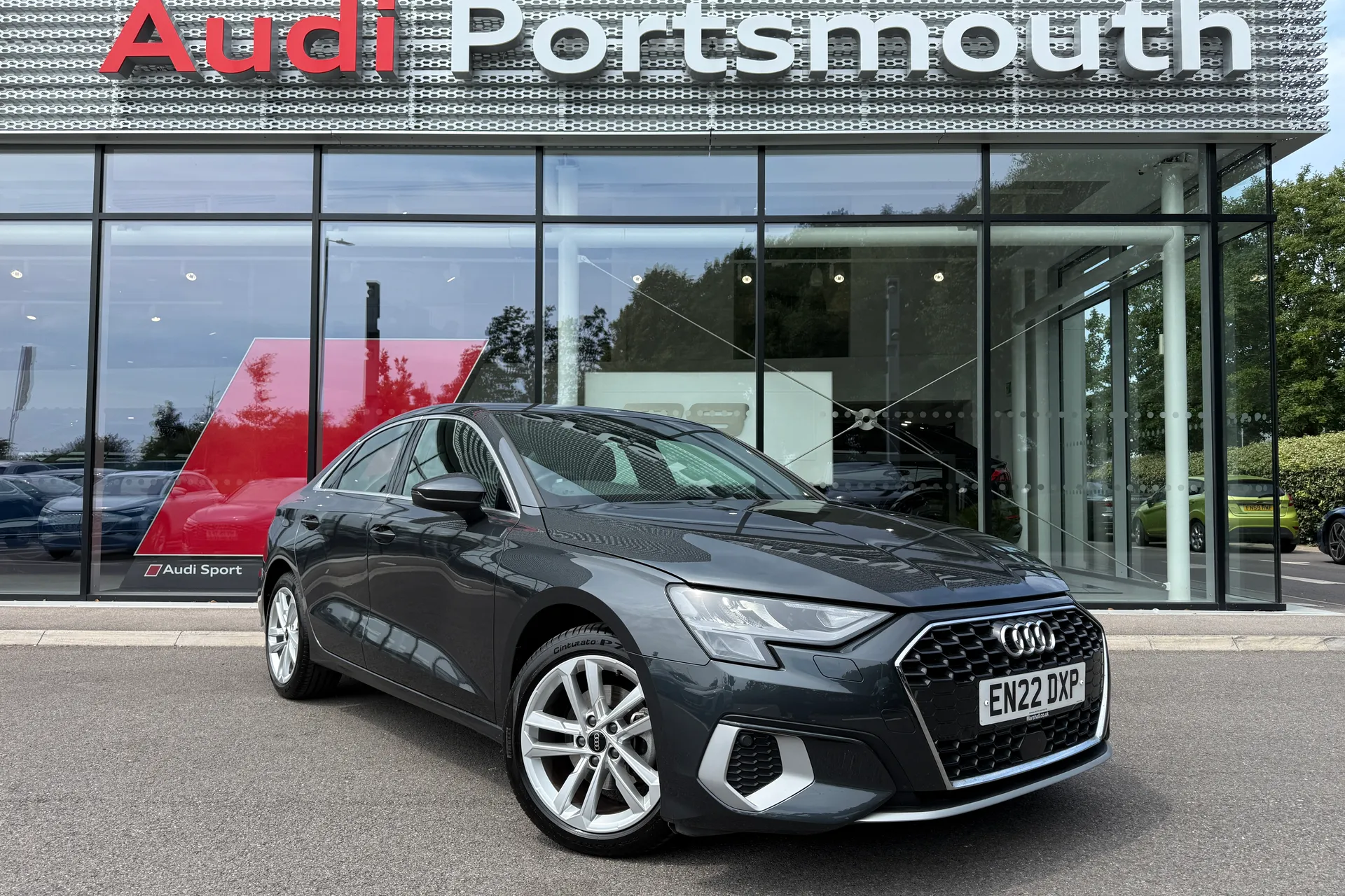 Audi A3 focused image
