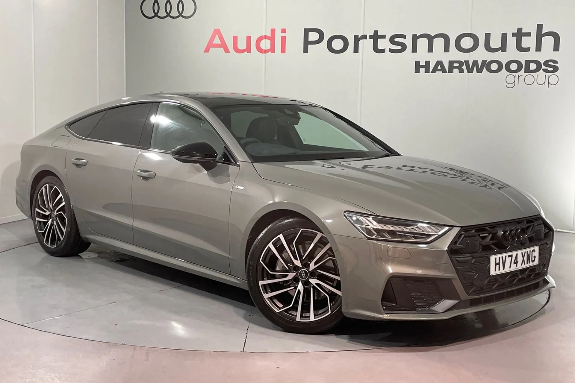 Audi A7 focused image