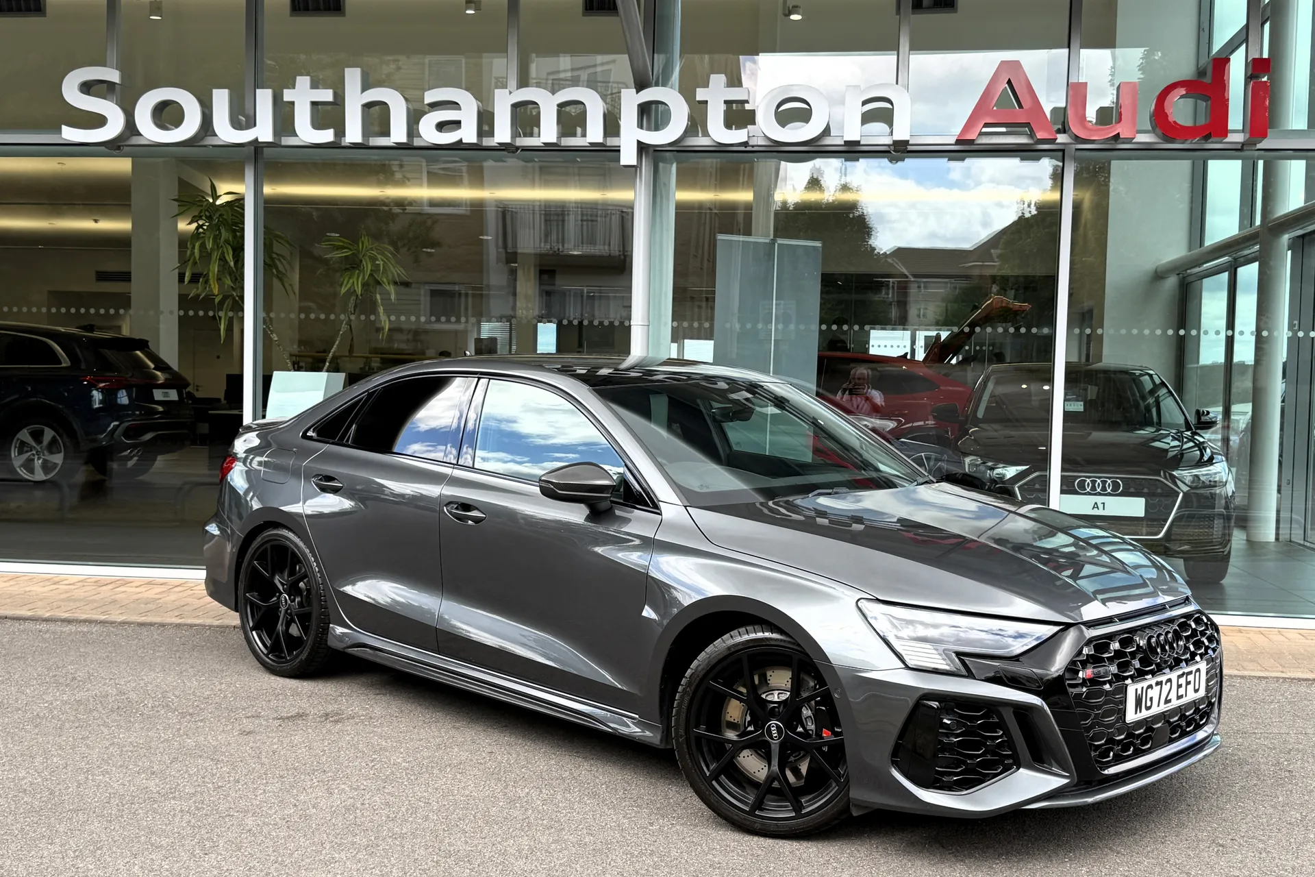 Audi RS3 focused image