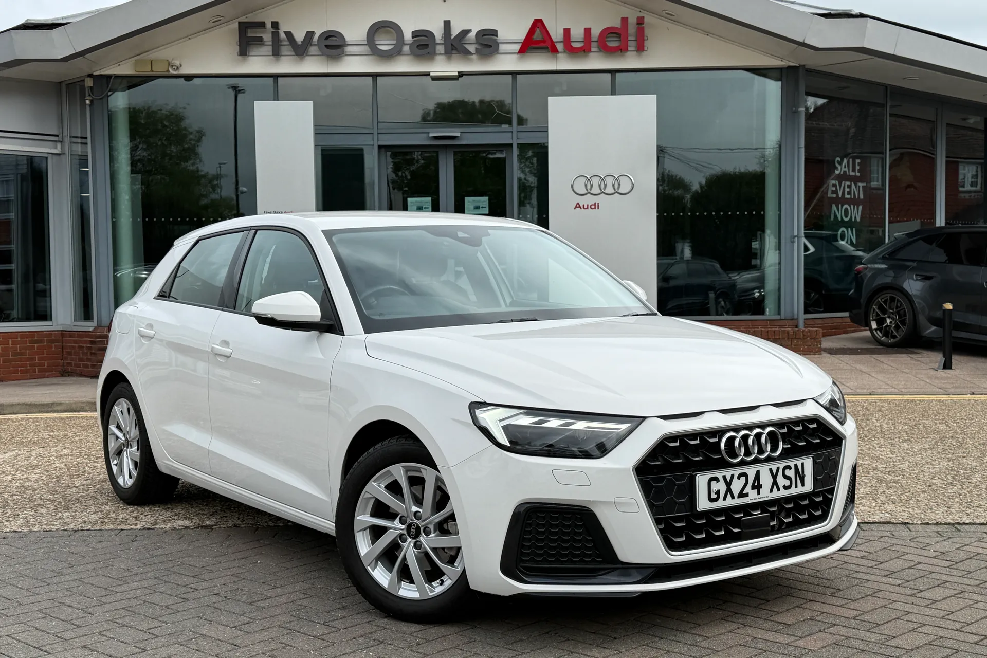 Audi A1 focused image