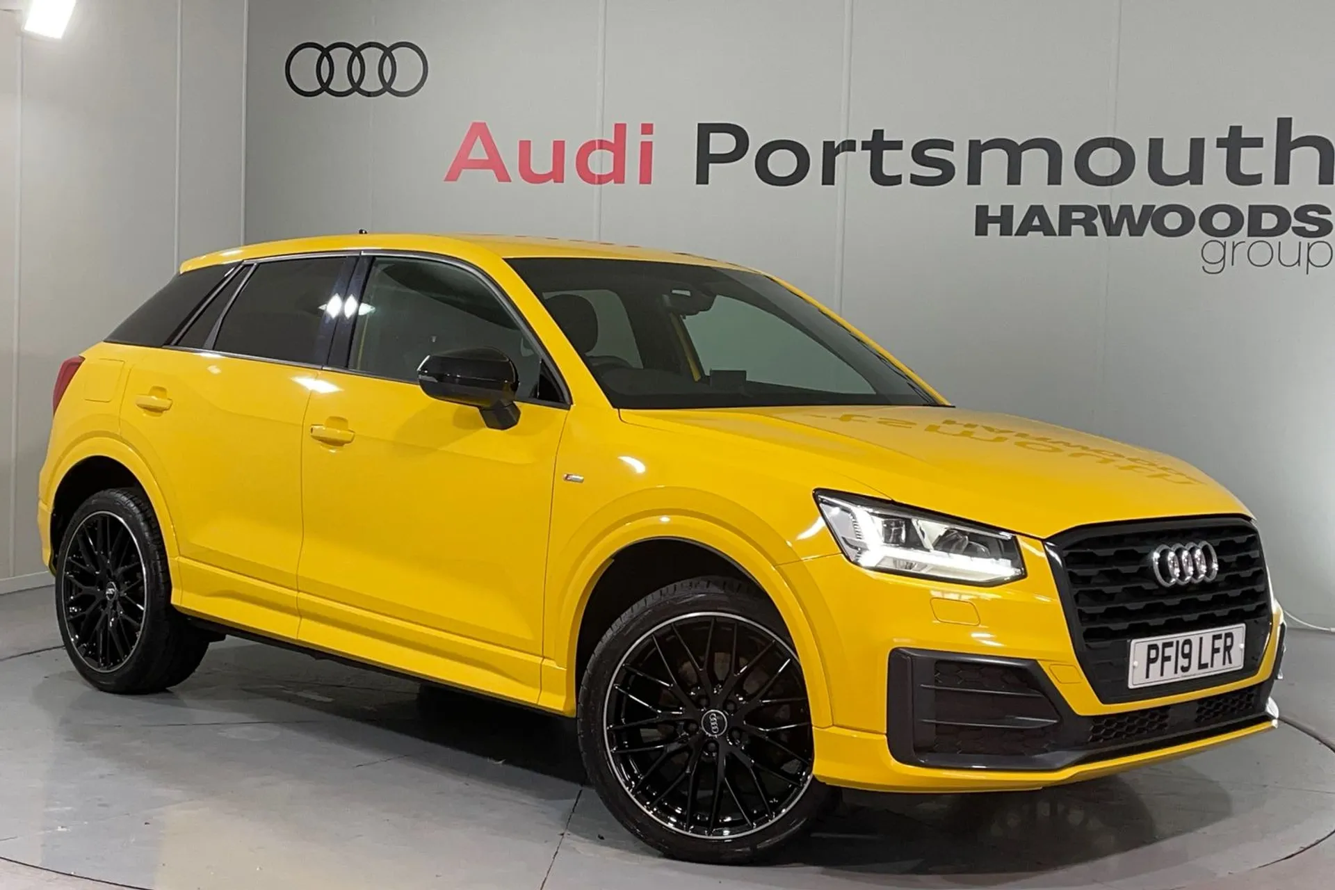 Audi Q2 focused image