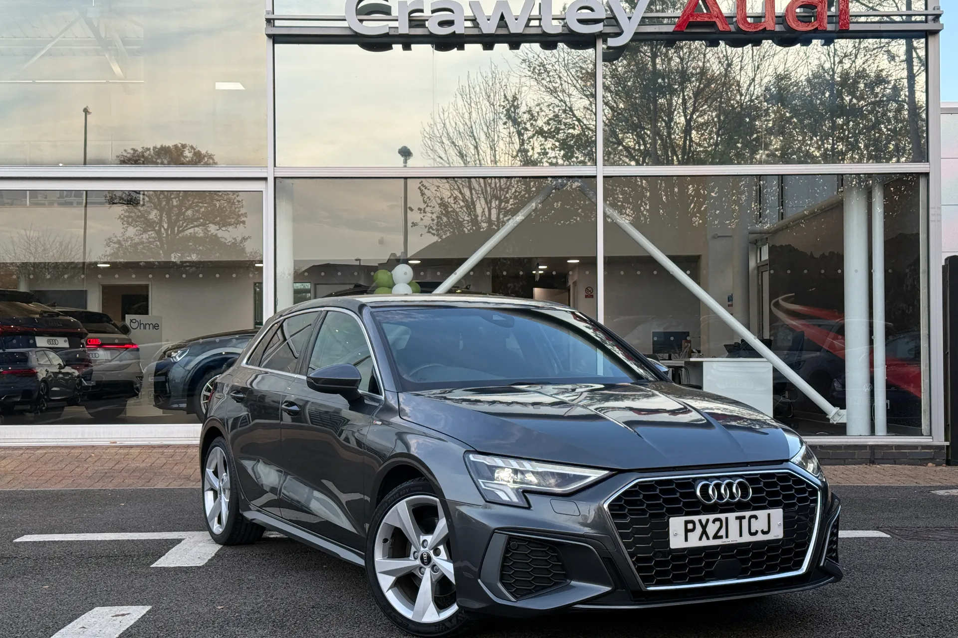 Audi A3 focused image