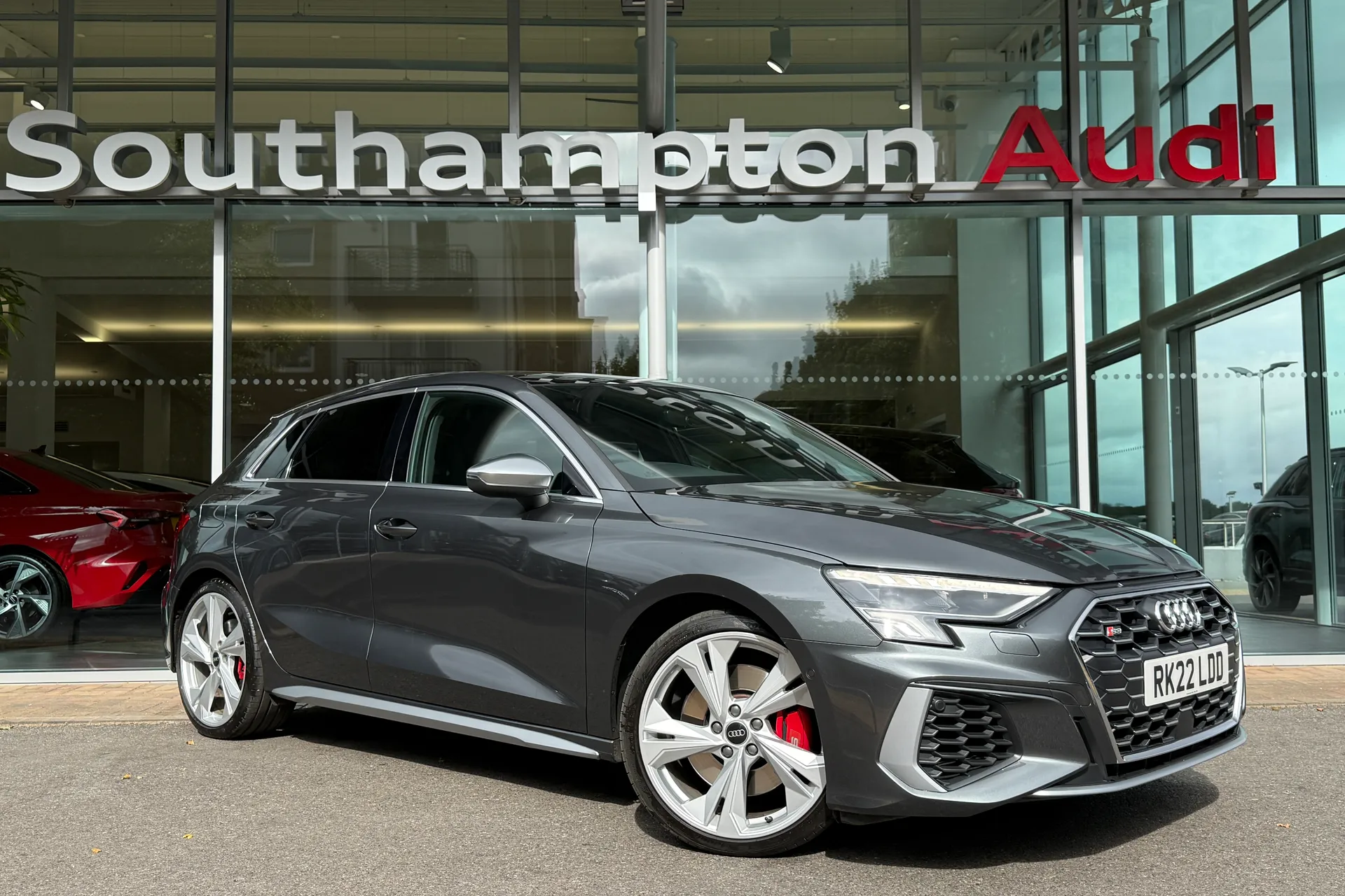 Audi A3 focused image