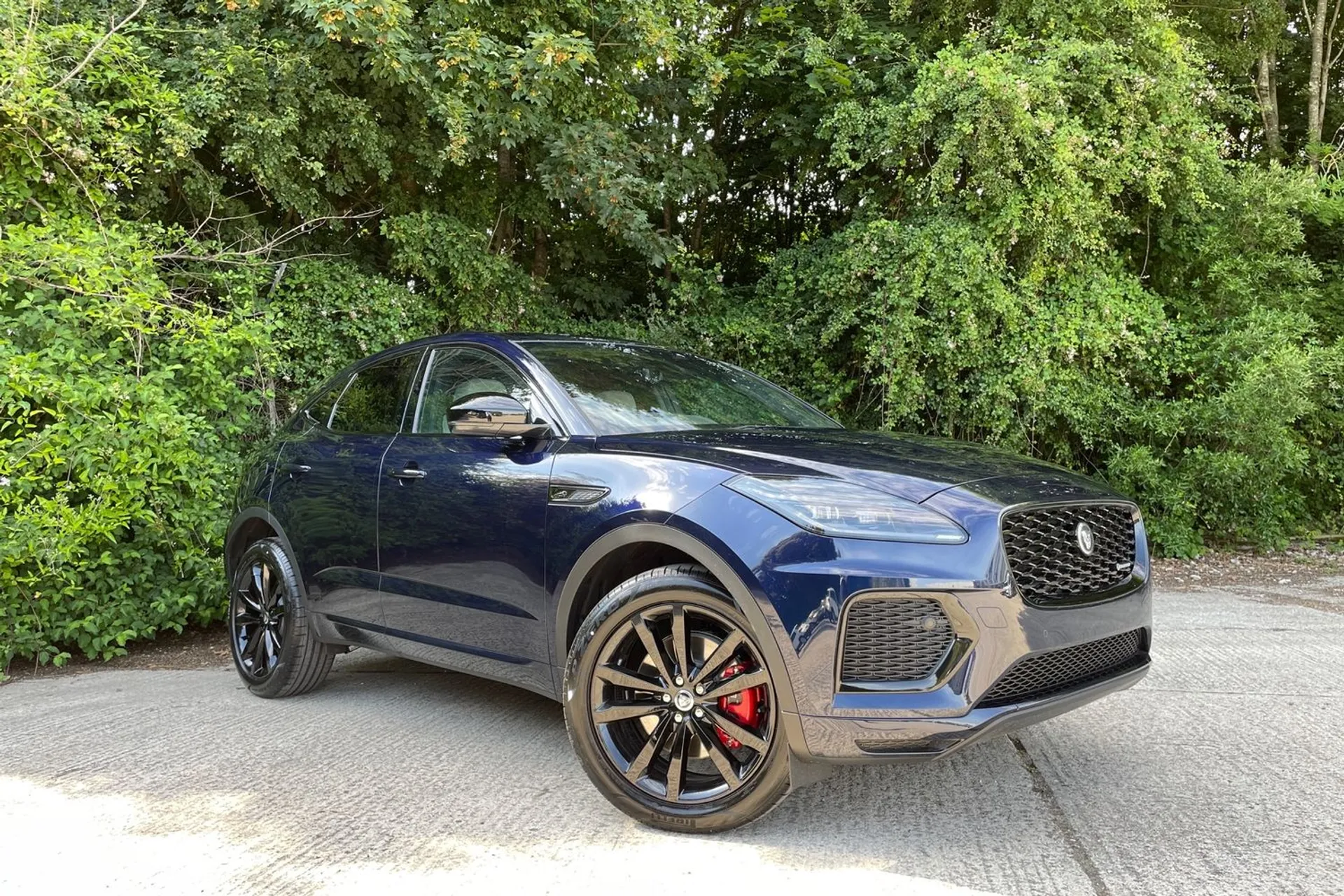 Jaguar E-PACE focused image