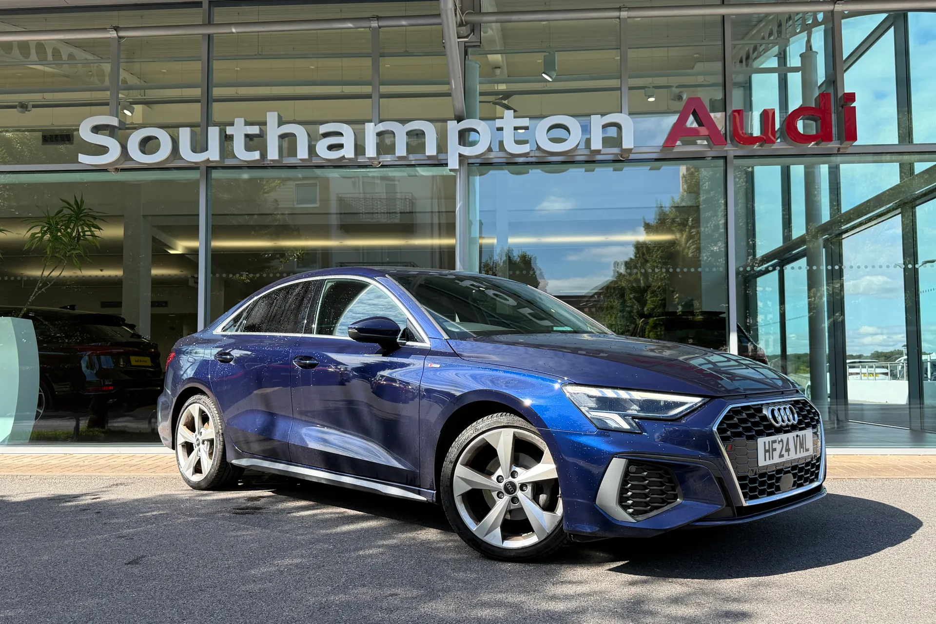Audi A3 focused image