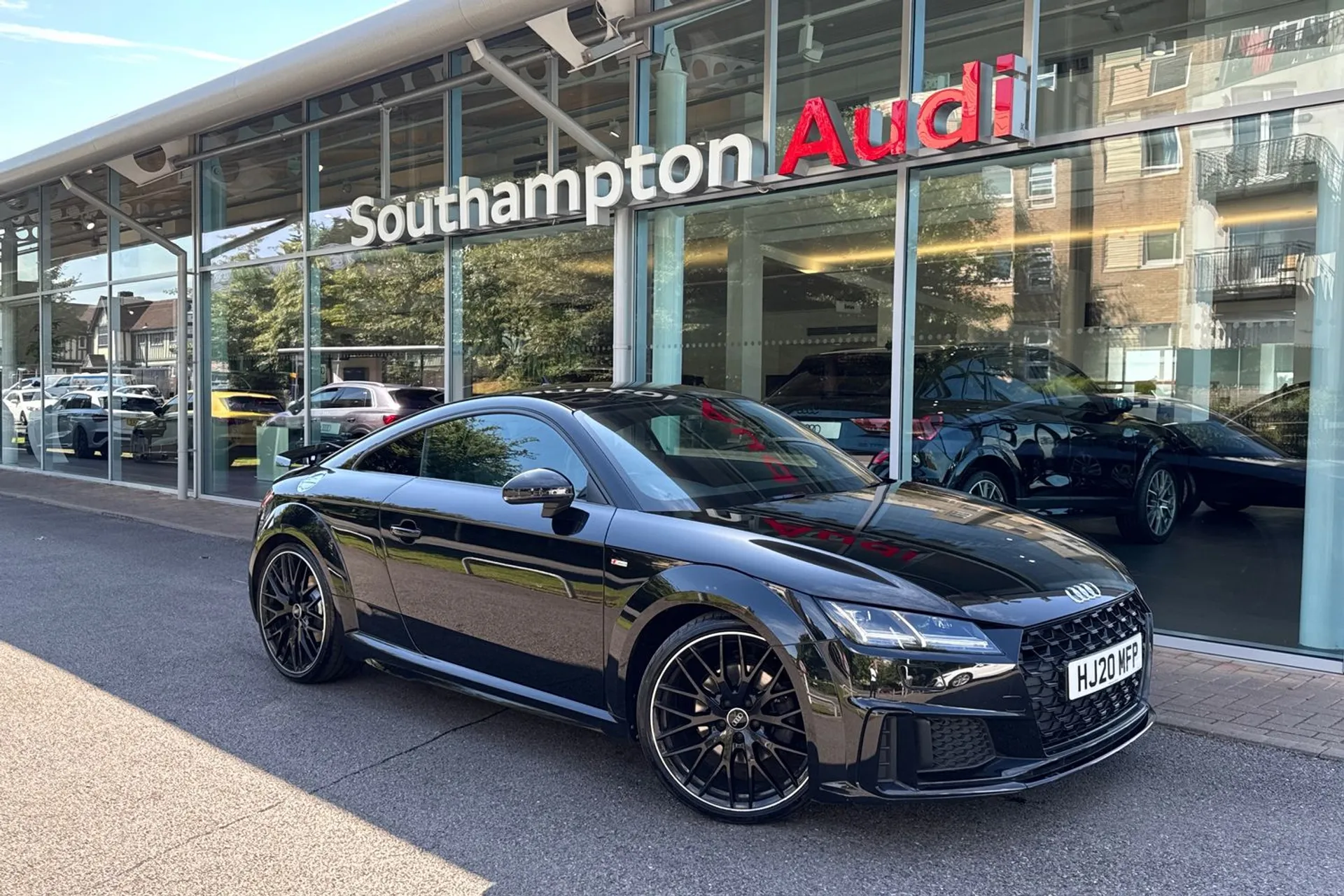 Audi TT focused image