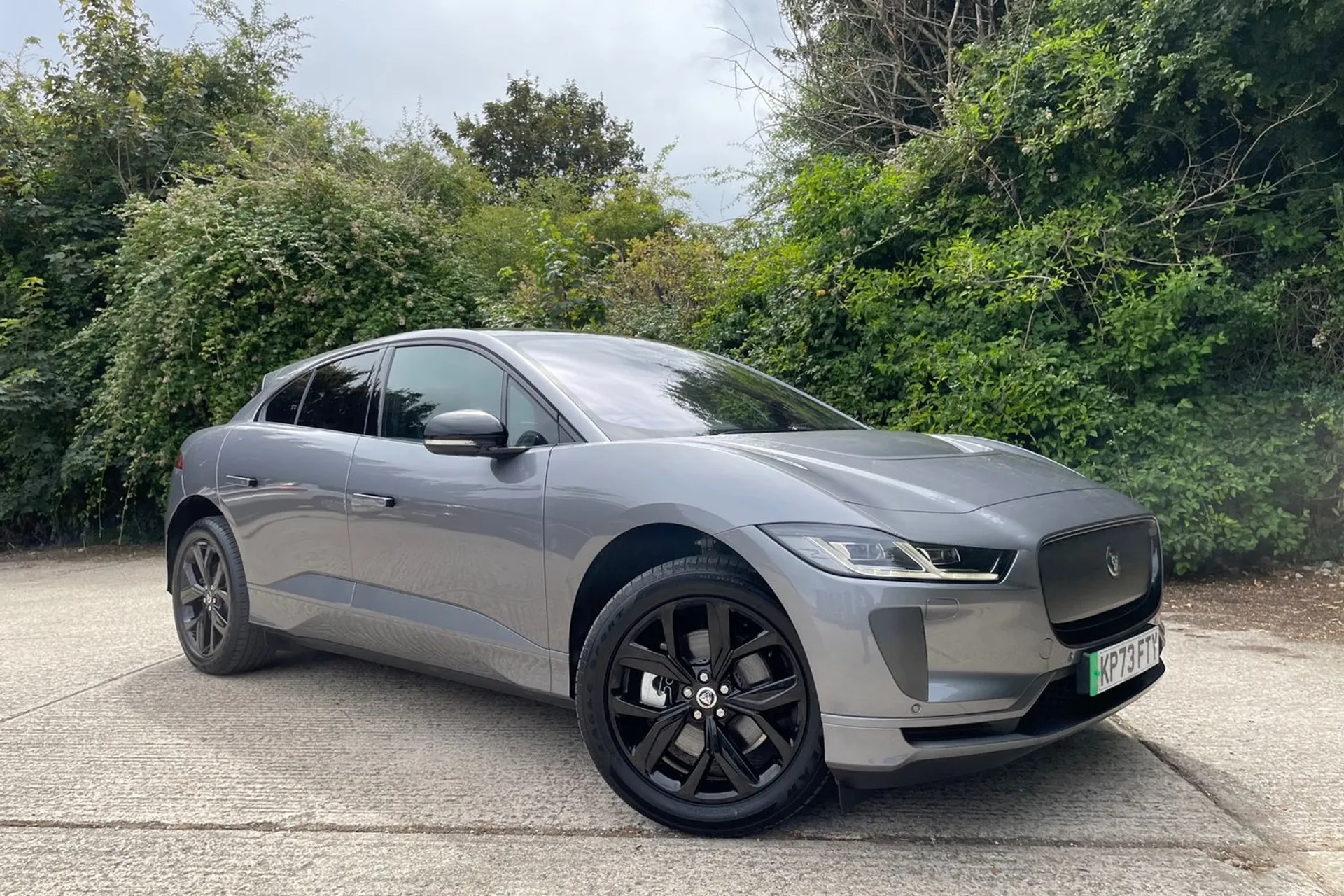 Jaguar I-PACE focused image