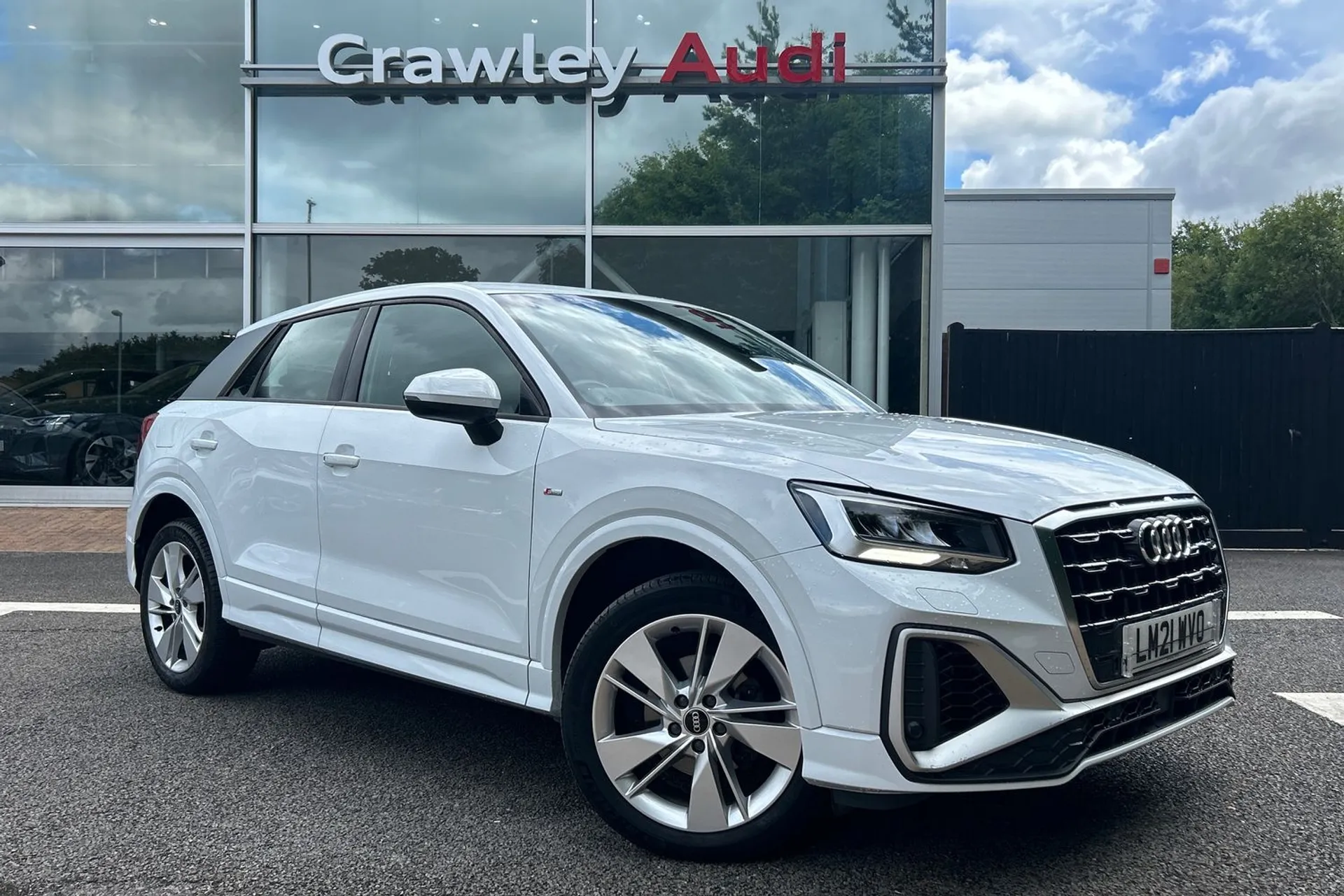 Audi Q2 focused image