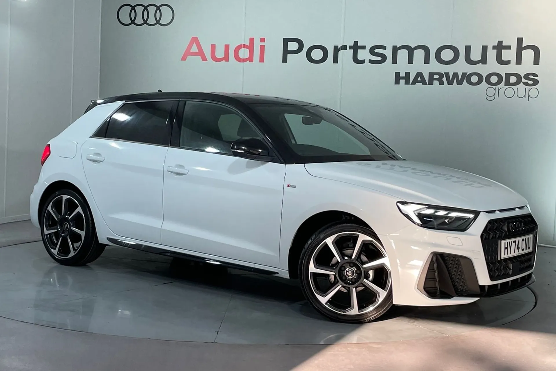 Audi A1 focused image