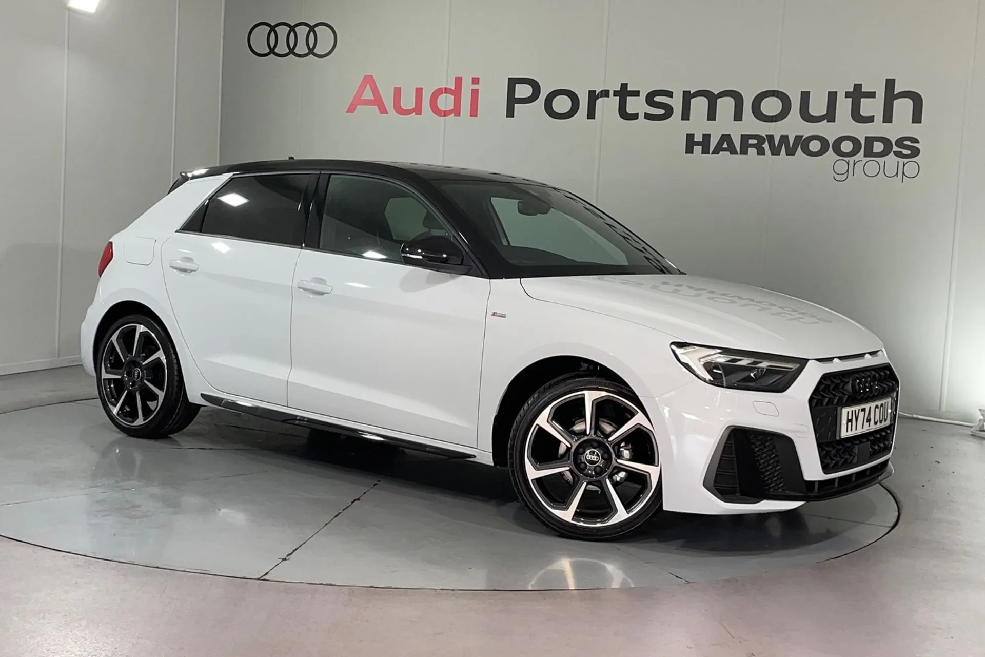 Audi A1 focused image