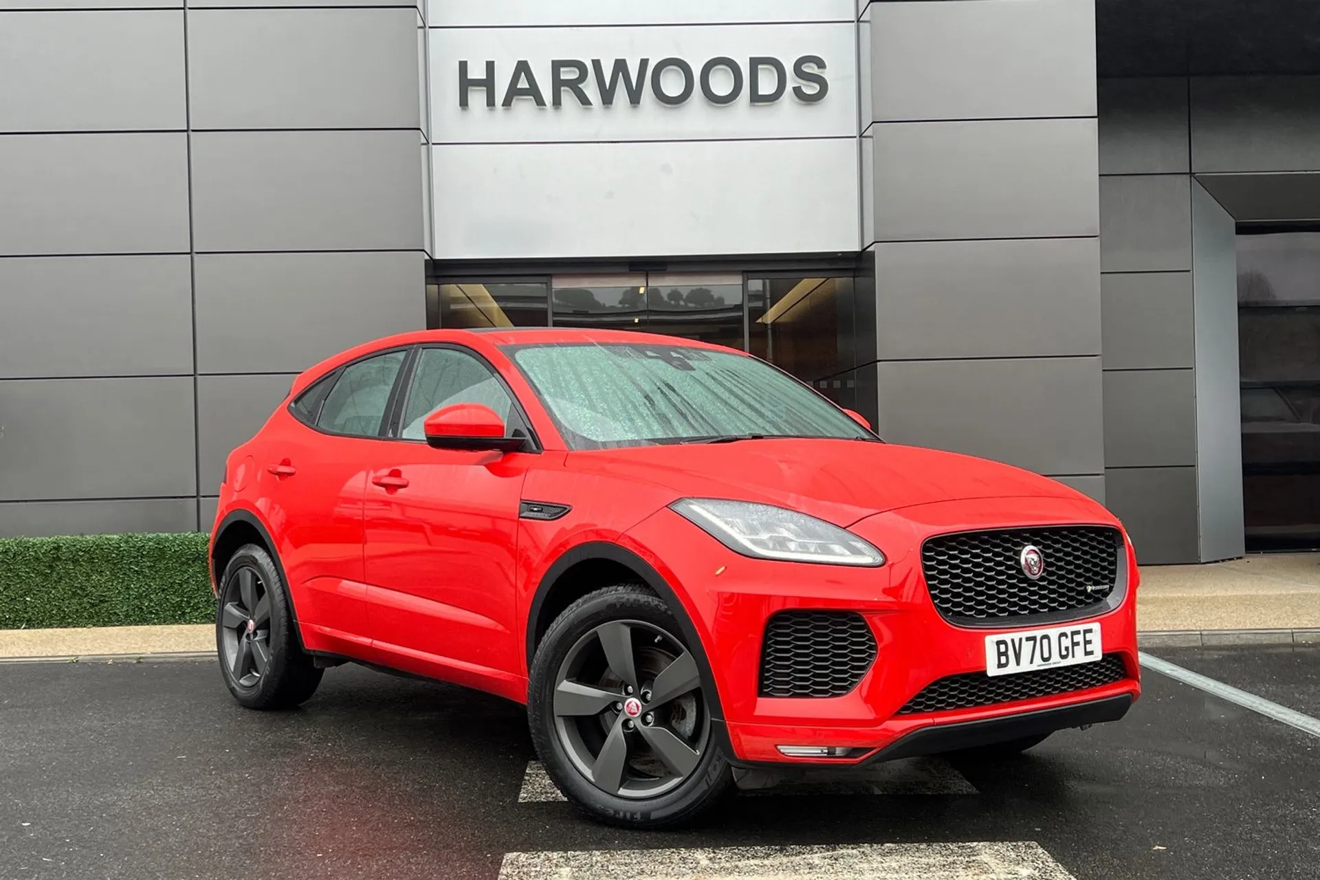 Jaguar E-PACE focused image