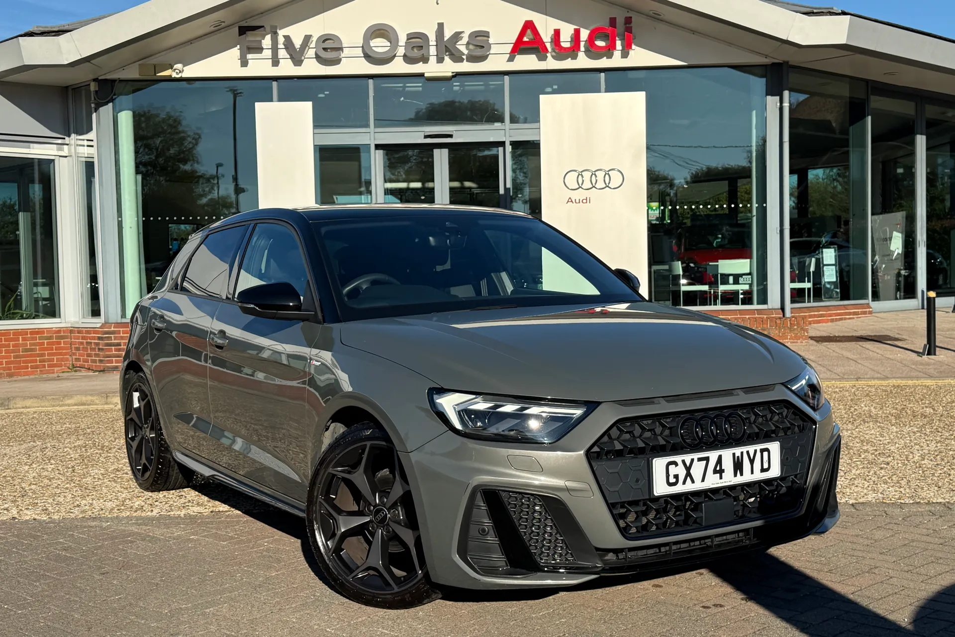Audi A1 focused image