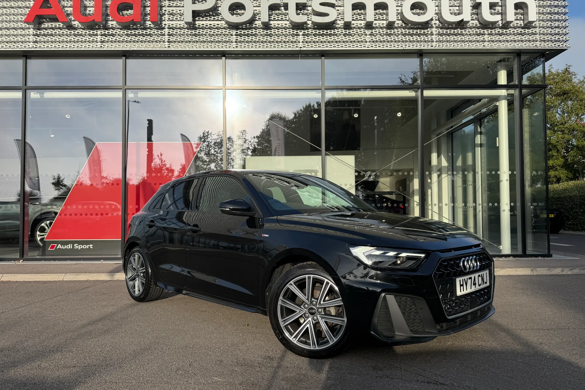 Audi A1 focused image