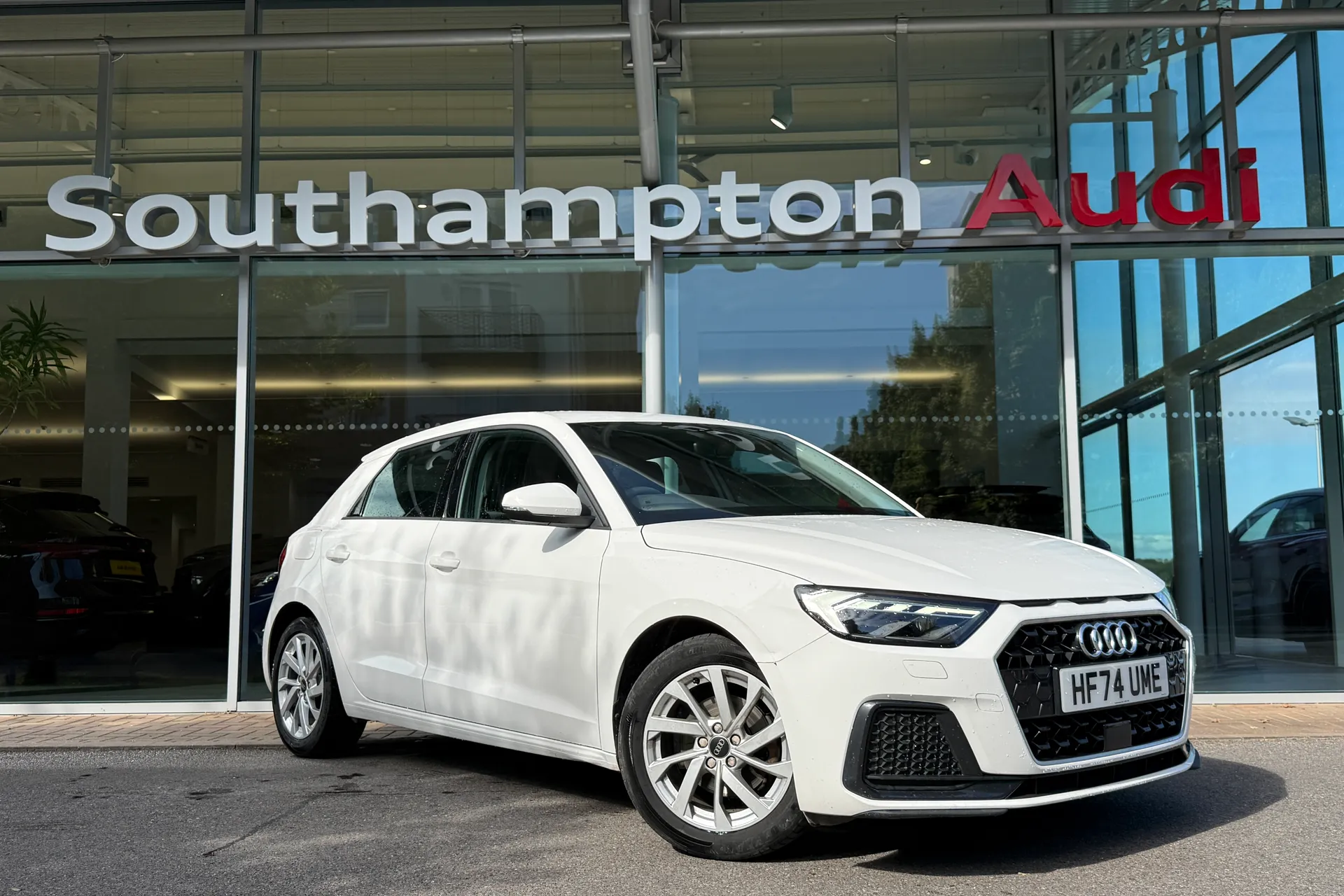 Audi A1 focused image