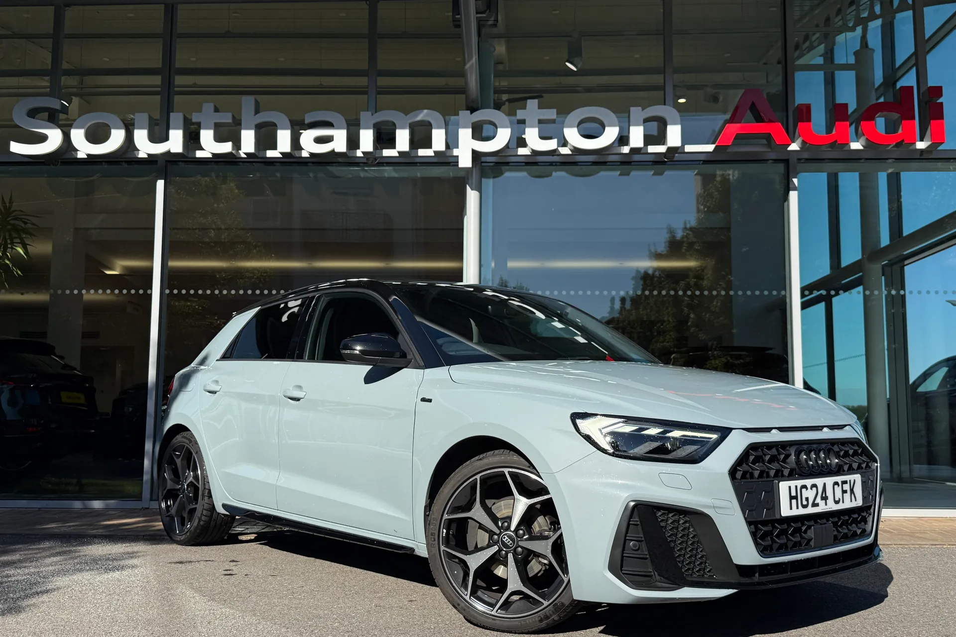 Audi A1 focused image
