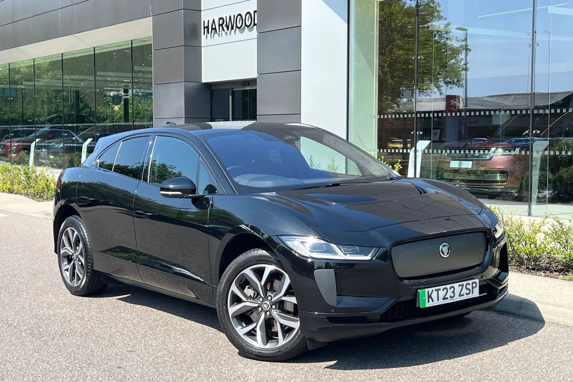 Jaguar I-PACE focused image