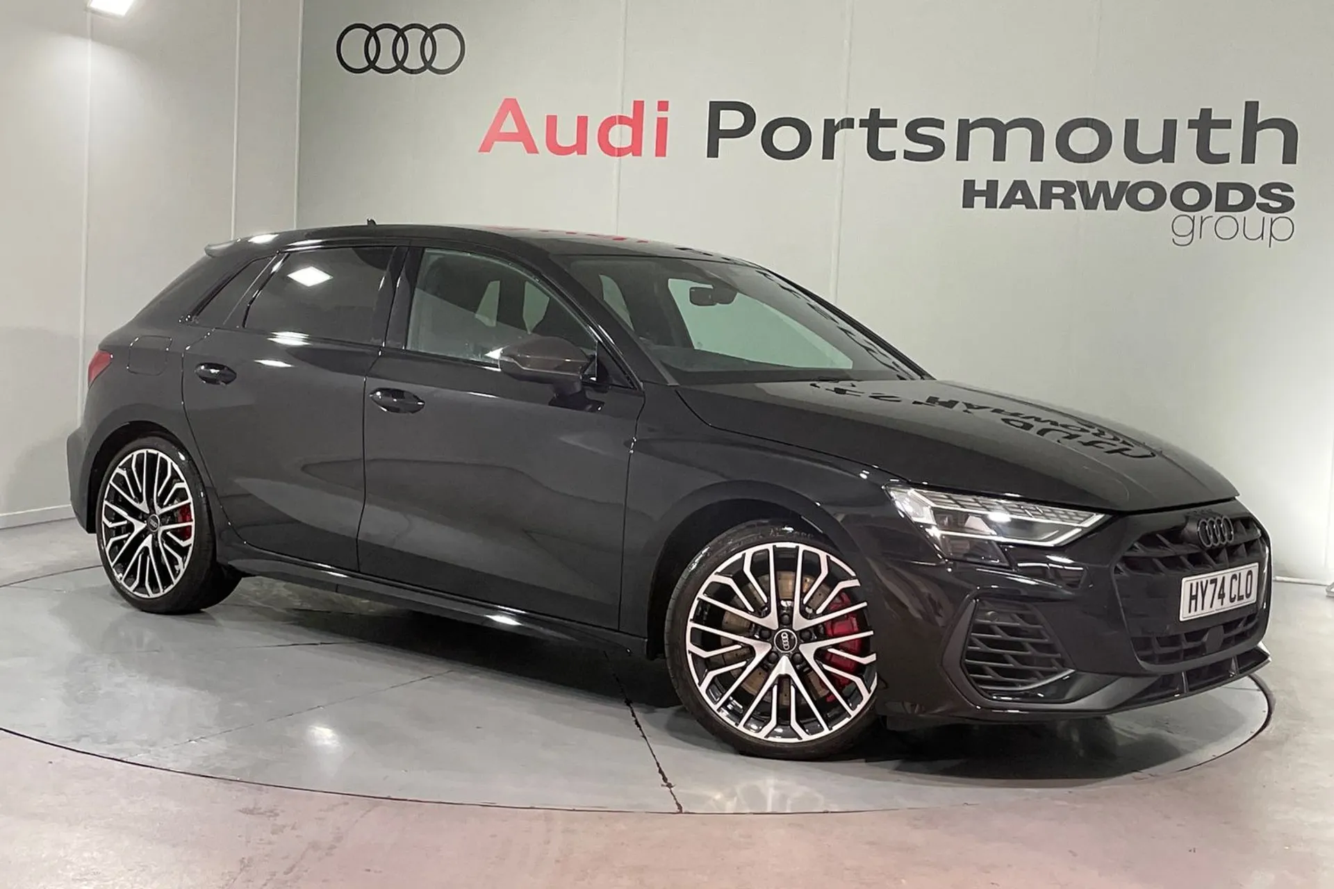 Audi A3 focused image