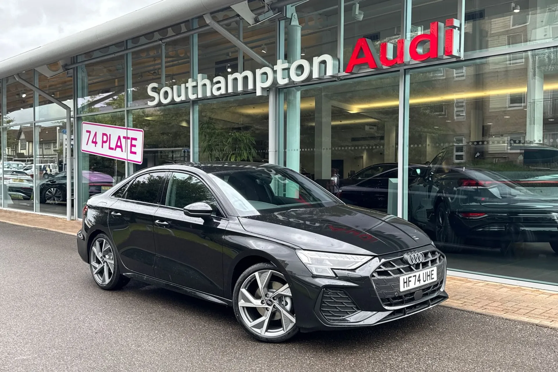 Audi A3 focused image
