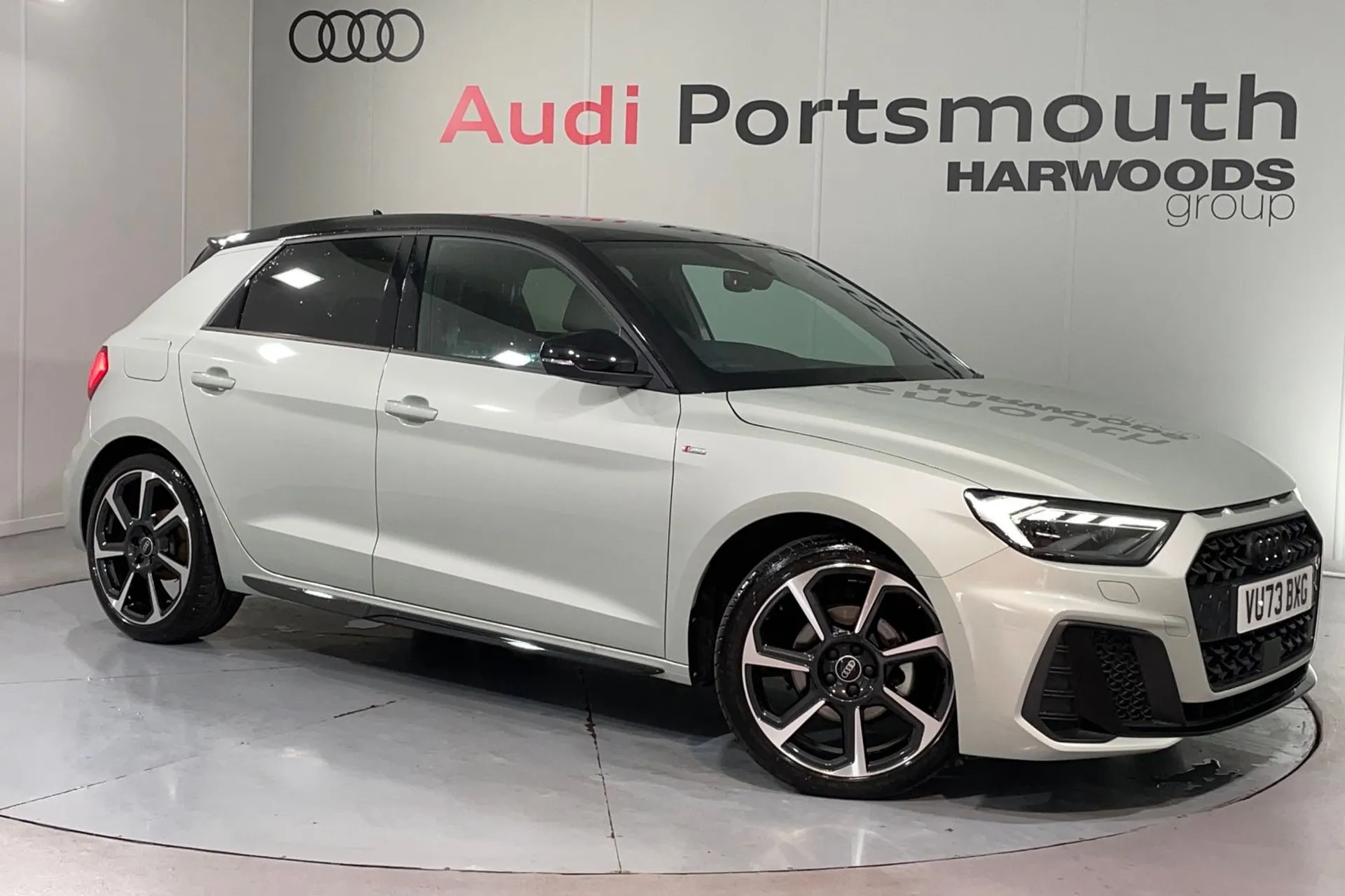 Audi A1 focused image