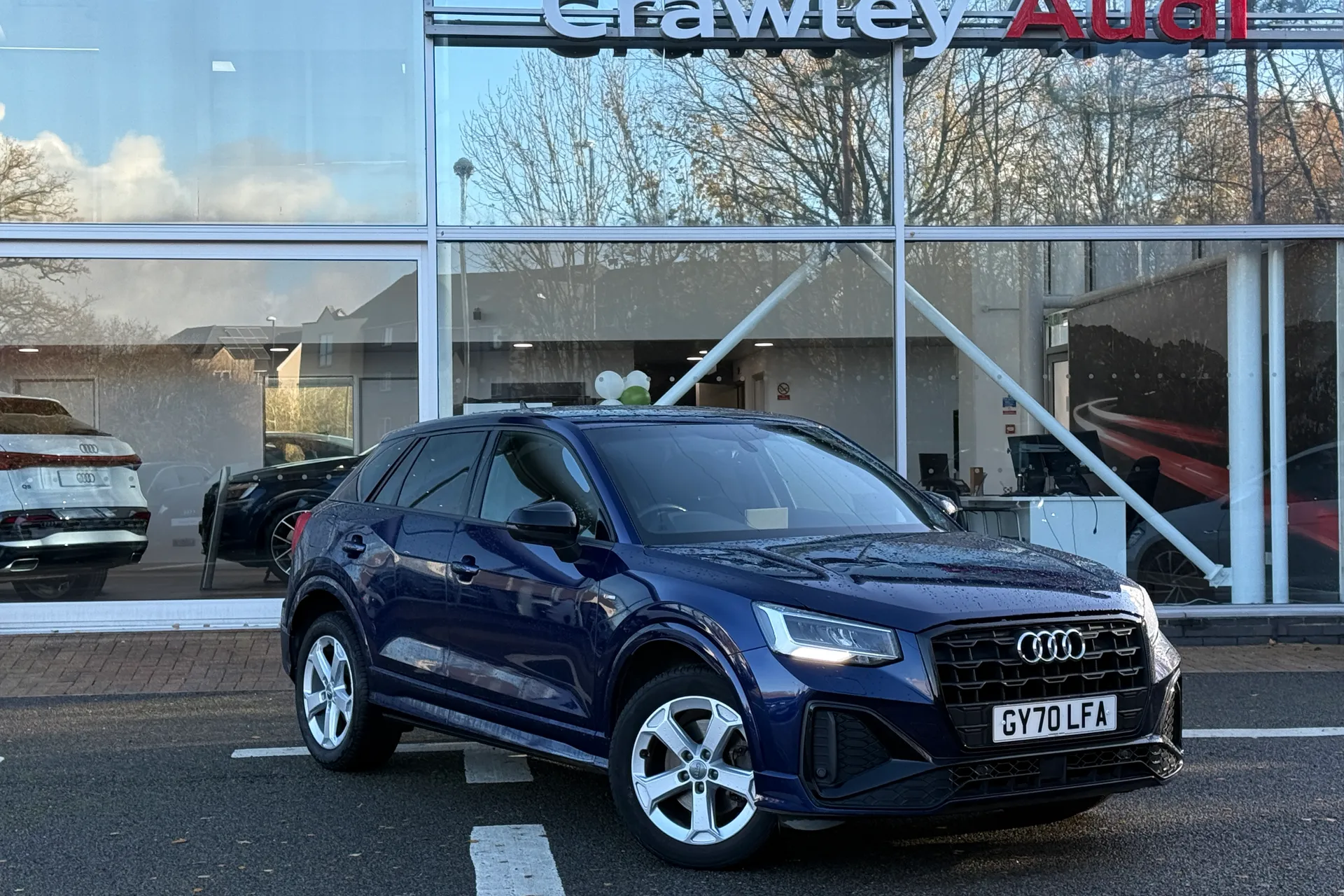 Audi Q2 focused image