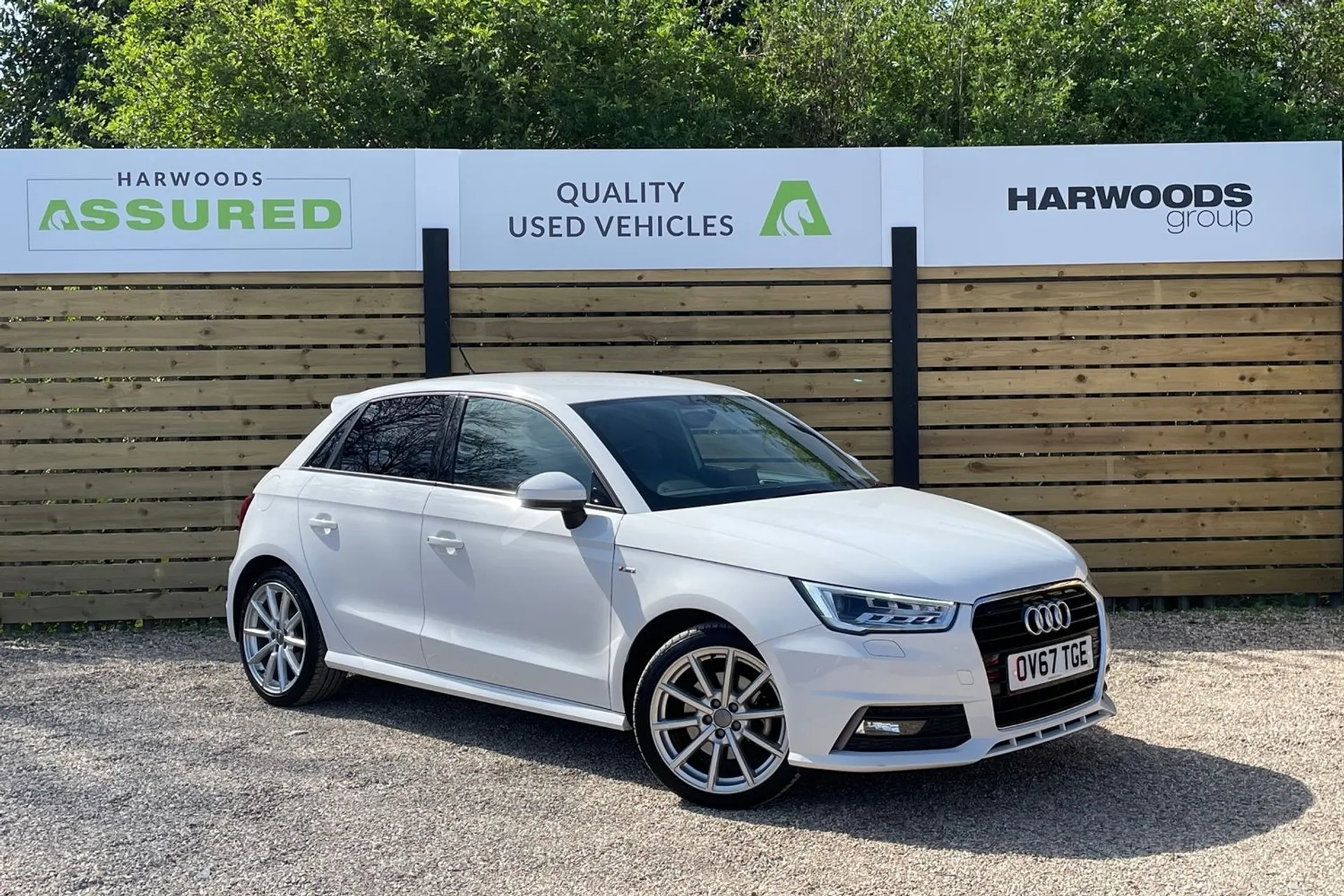 Audi A1 focused image