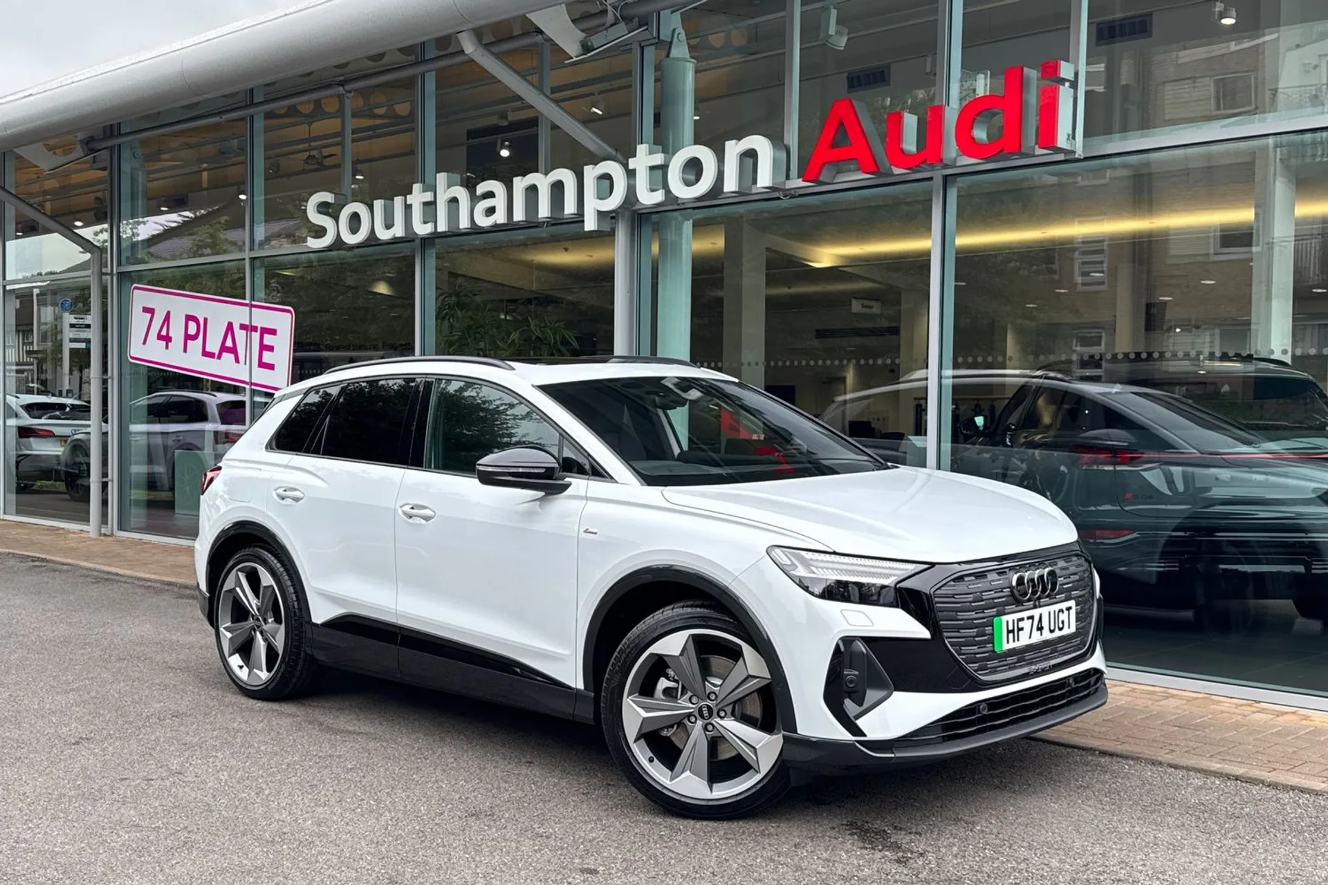 Audi Q4 focused image
