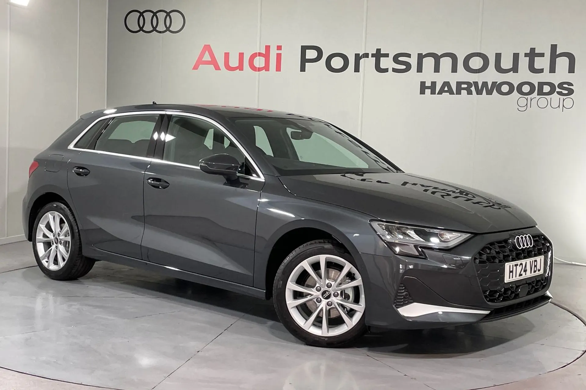 Audi A3 focused image