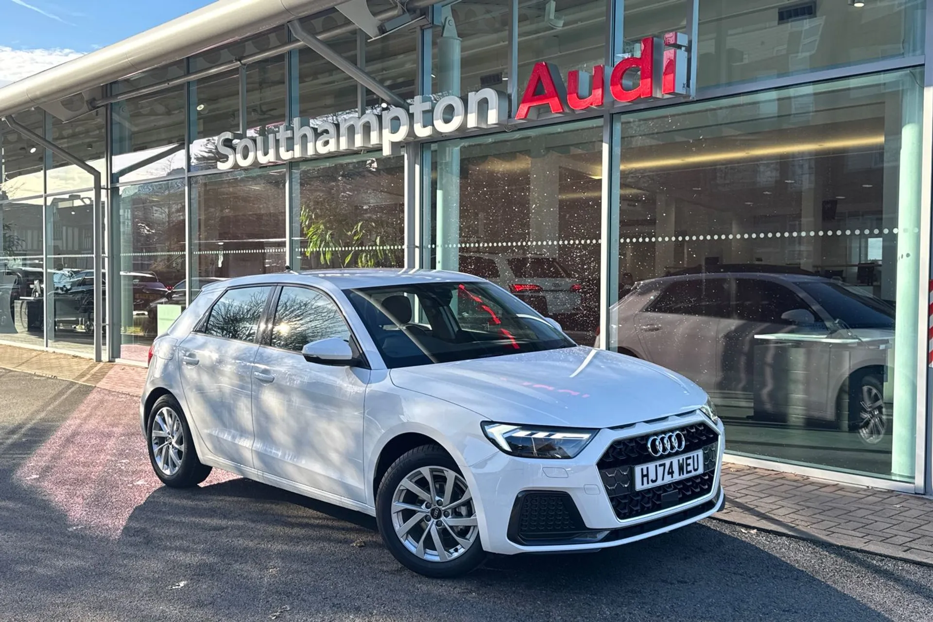 Audi A1 focused image