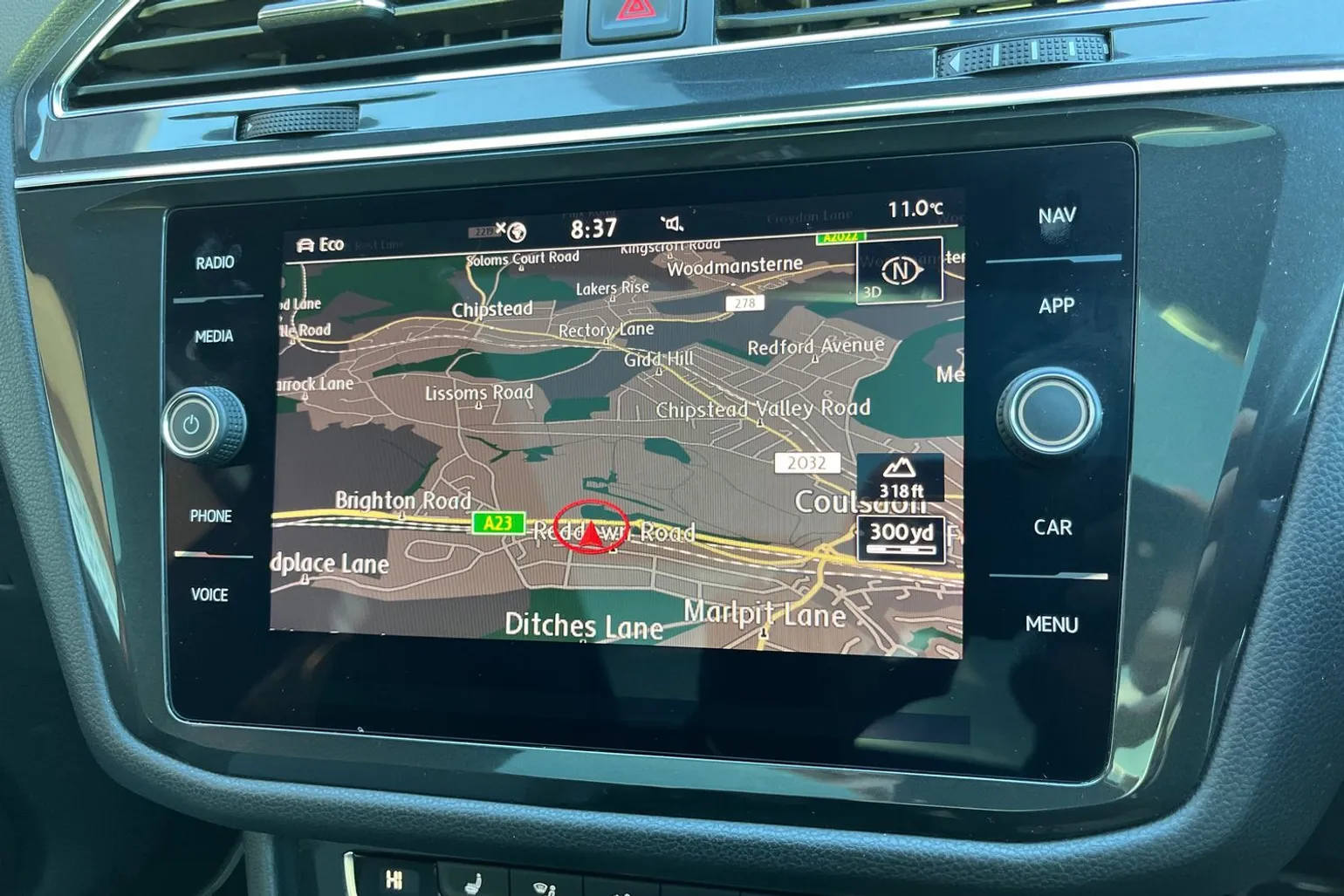 Used 2018 VOLKSWAGEN TIGUAN ALLSPACE RLine EN18UAB Harwoods Land