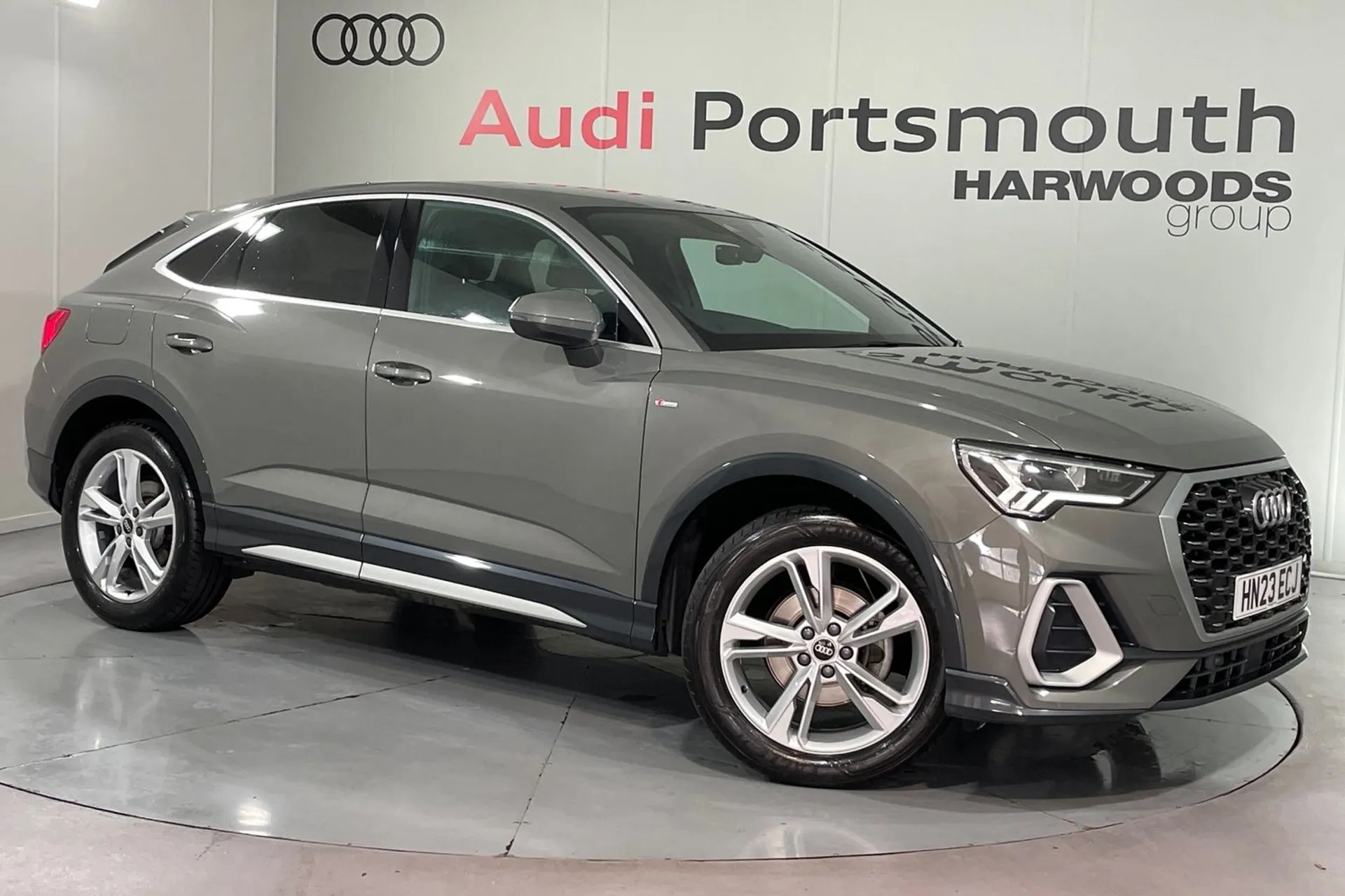 Audi Q3 focused image