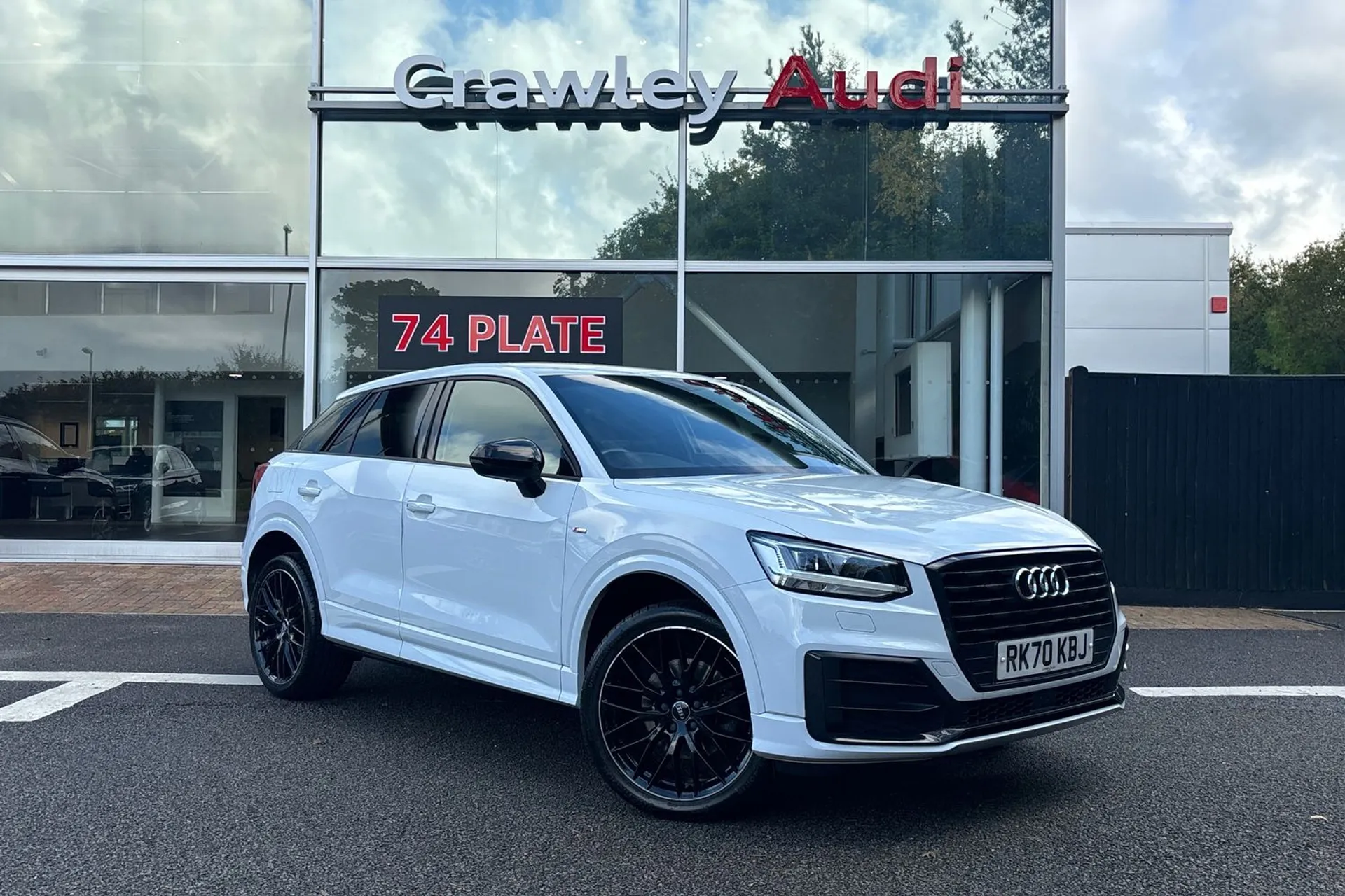 Audi Q2 focused image