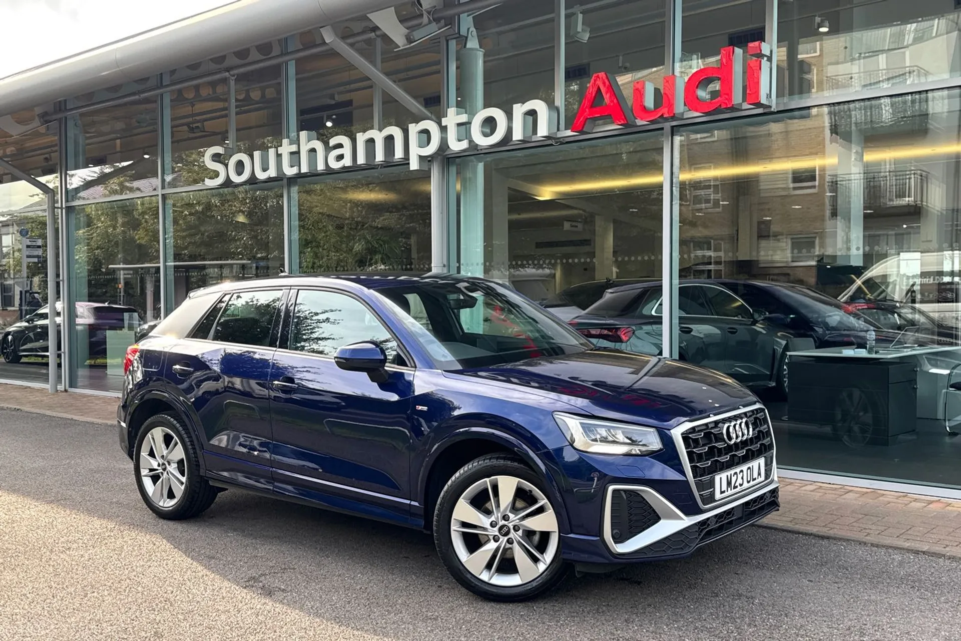 Audi Q2 focused image