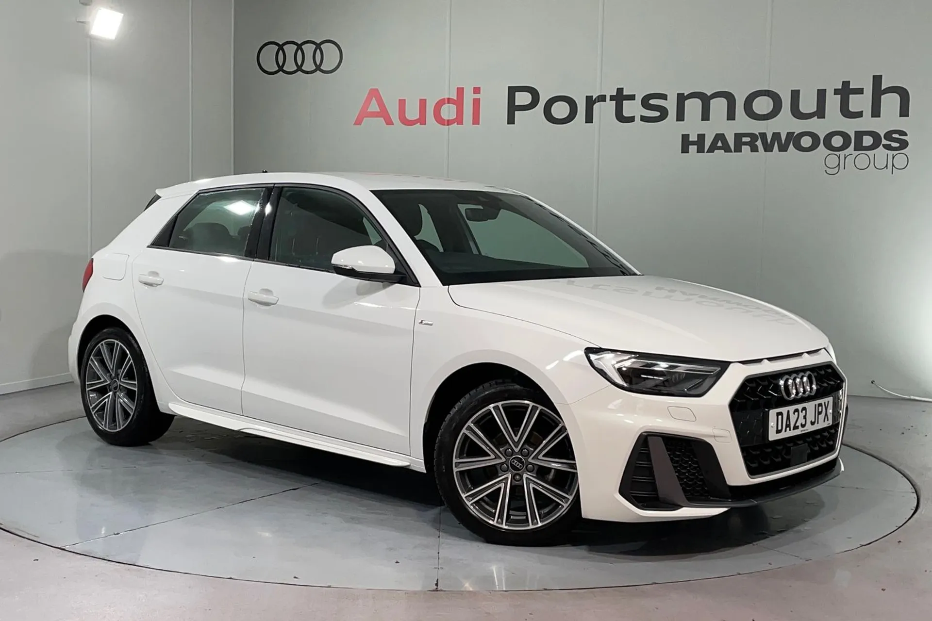 Audi A1 focused image