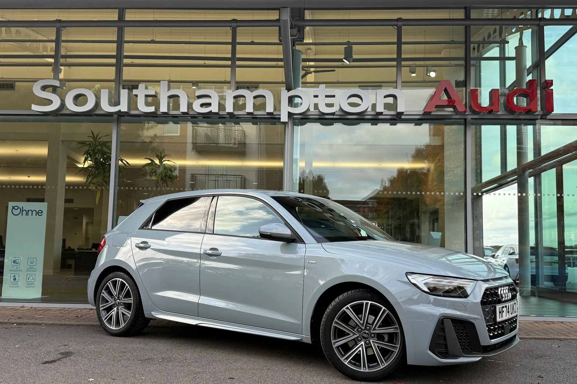 Audi A1 focused image