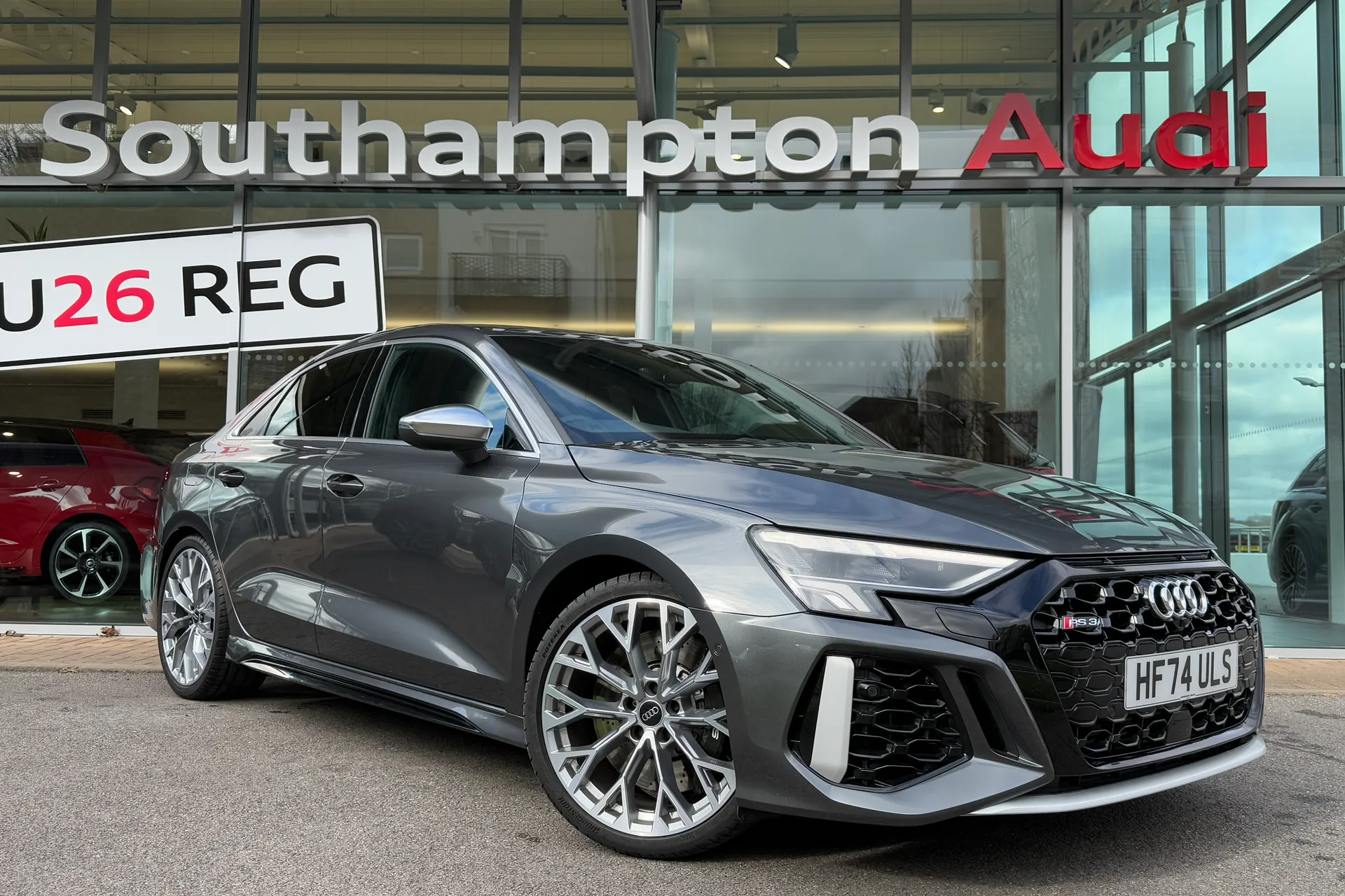 Audi RS3 focused image