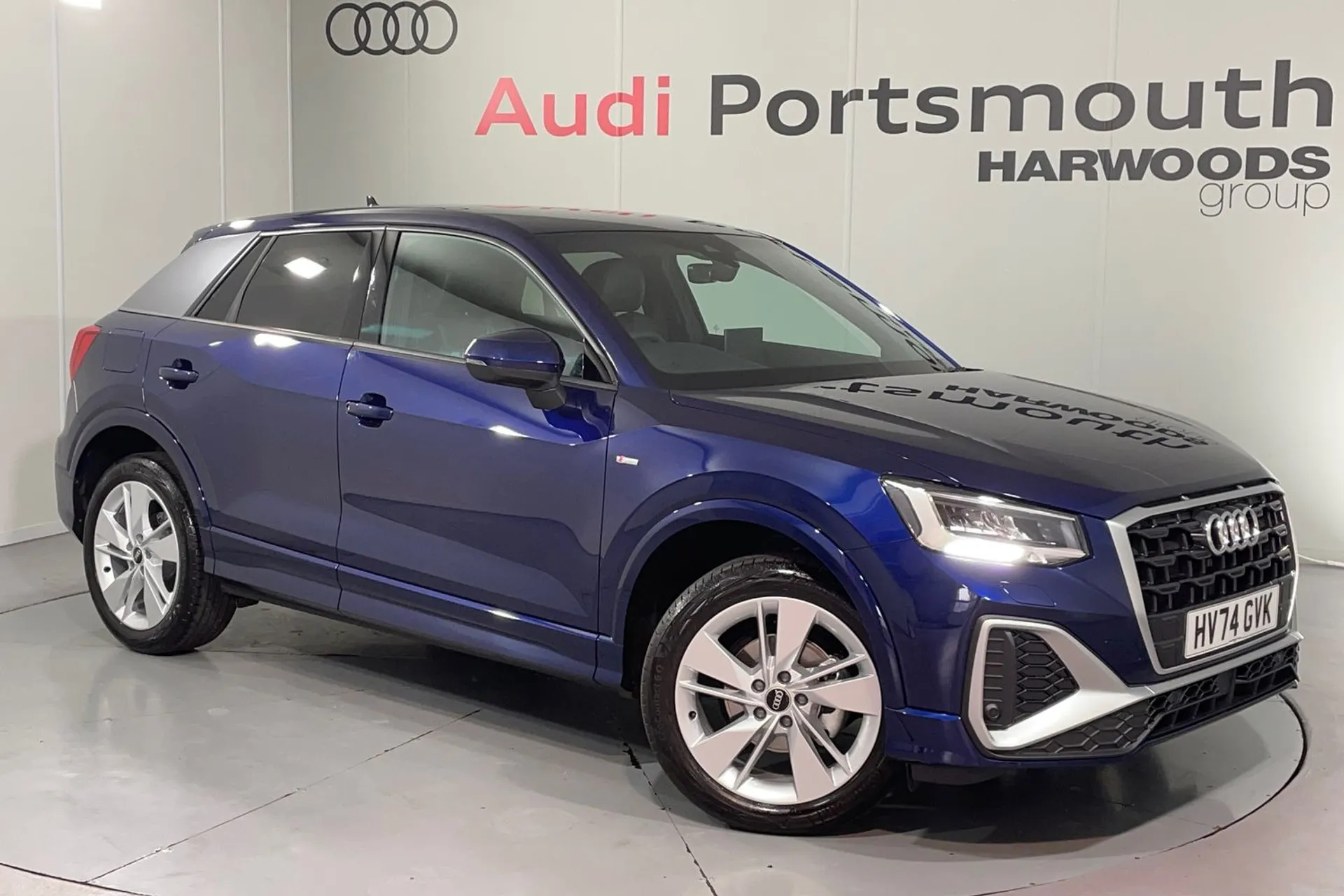 Audi Q2 focused image