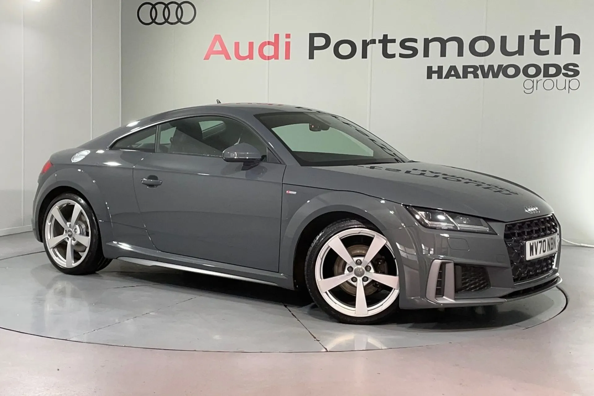 Audi TT focused image